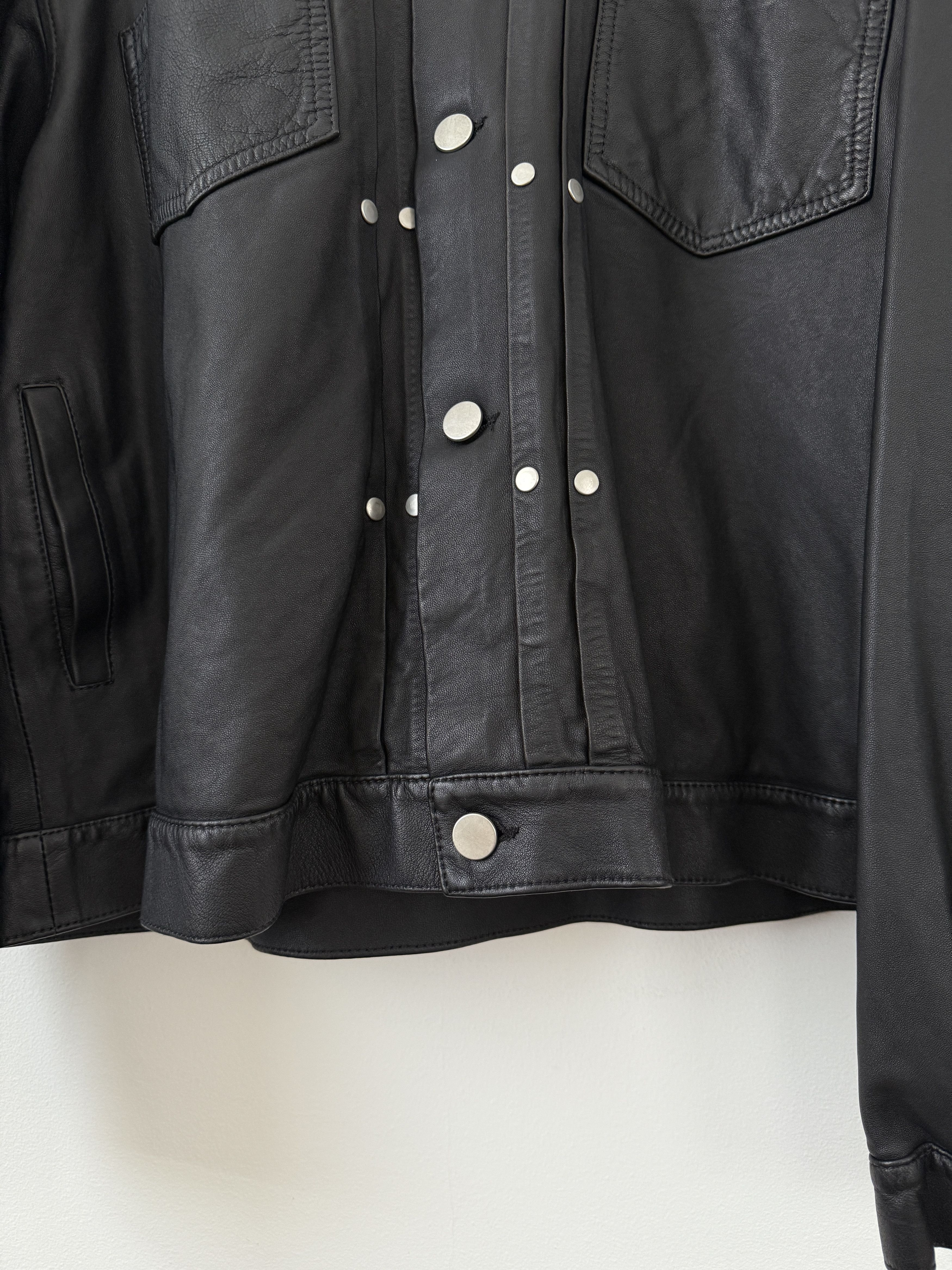 John Elliott Type II Leather Thumper Jacket Size US XXL / EU 58 / 5 - 6 Thumbnail