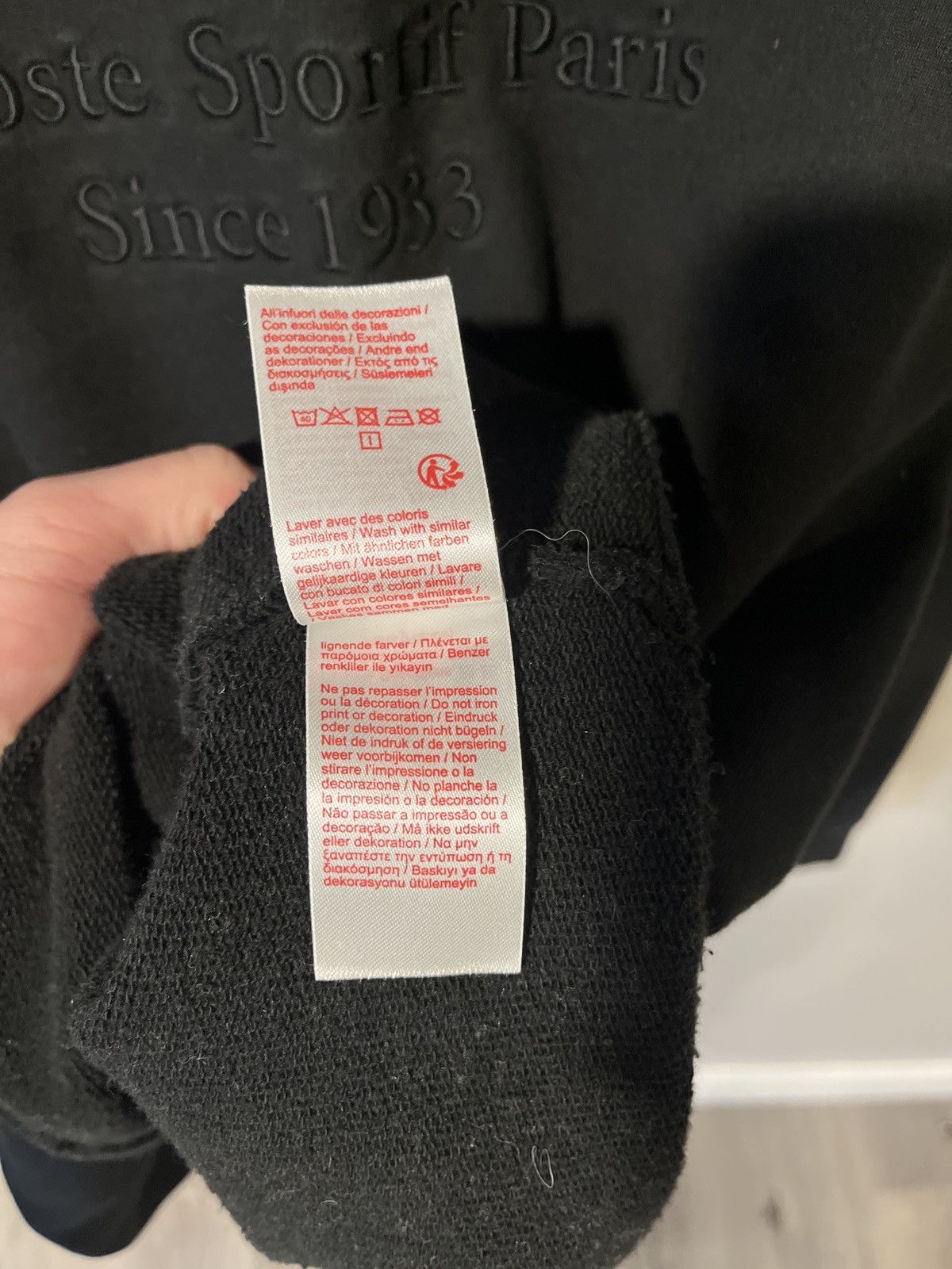 Lacoste × Supreme Surpeme x Lacoste sweatshirt Size US L / EU 52-54 / 3 - 9 Thumbnail