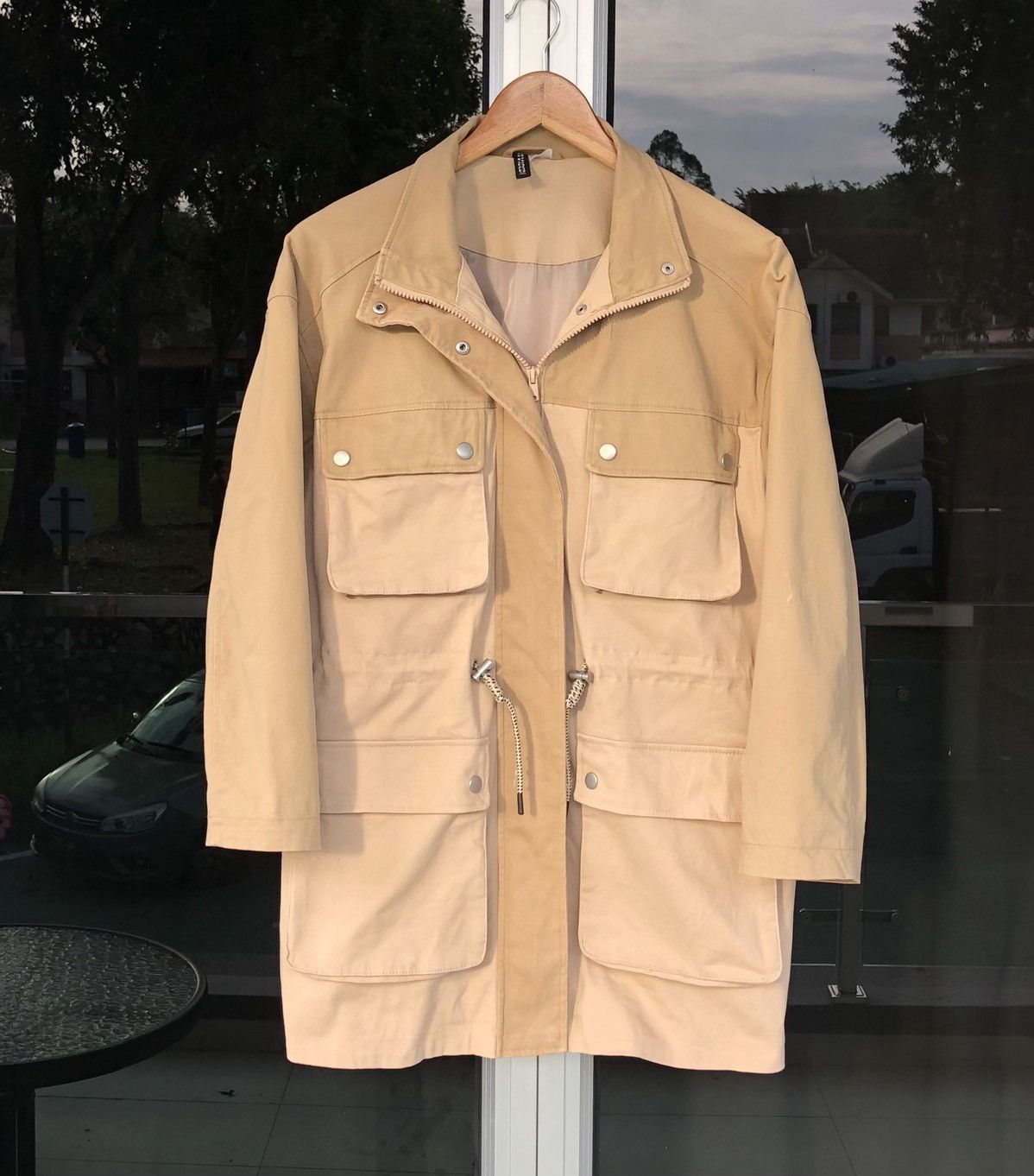 Japanese Brand Divided H&M Parka With Cargo Pocket Jacket Size US M / EU 48-50 / 2 - 5 Thumbnail