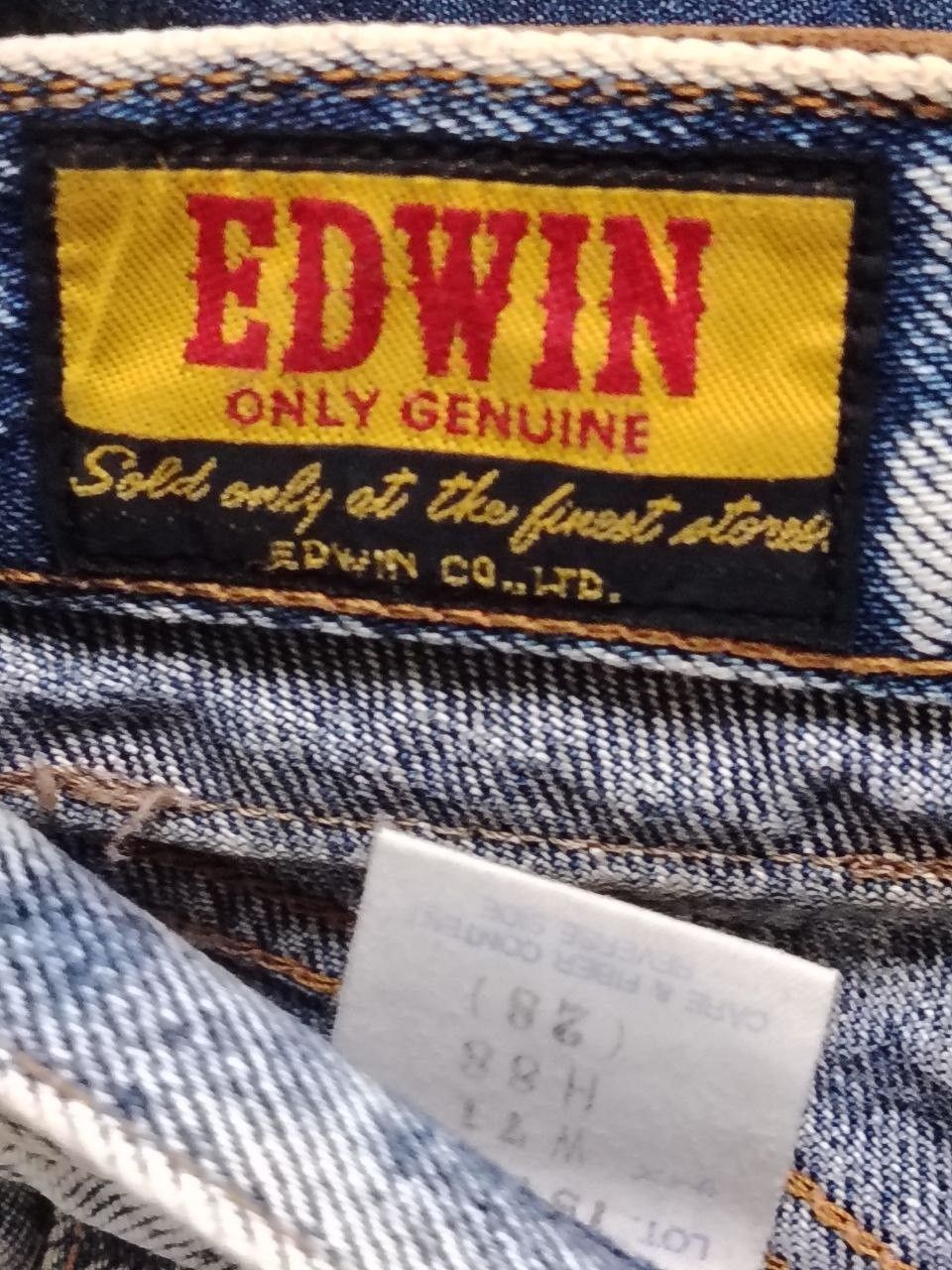 Edwin ARCHIVAL 80s Edwin Japan Lot 1512 Acid Wash Jeans Size 28" / US 6 / IT 42 - 4 Thumbnail