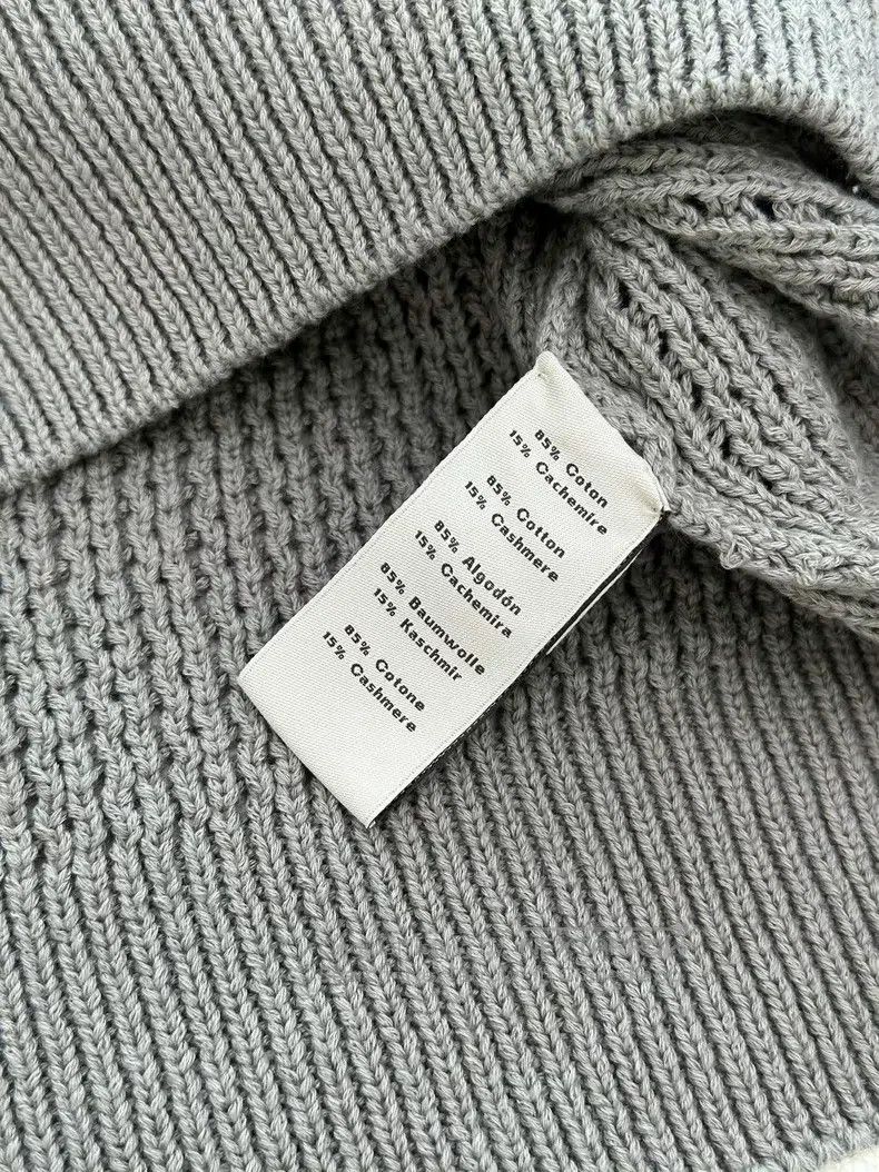 Hermes Hermes Color-block polo neck knitted long-sleeve sweater, Size US L / EU 52-54 / 3 - 8 Thumbnail