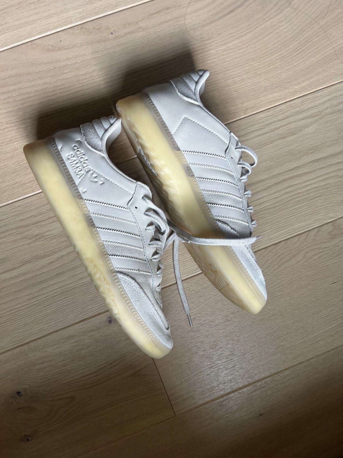 Adidas Adidas Samba RM - Clear Brown / Clear Brown / Light Brown Size US 12 / EU 45 - 1 Thumbnail