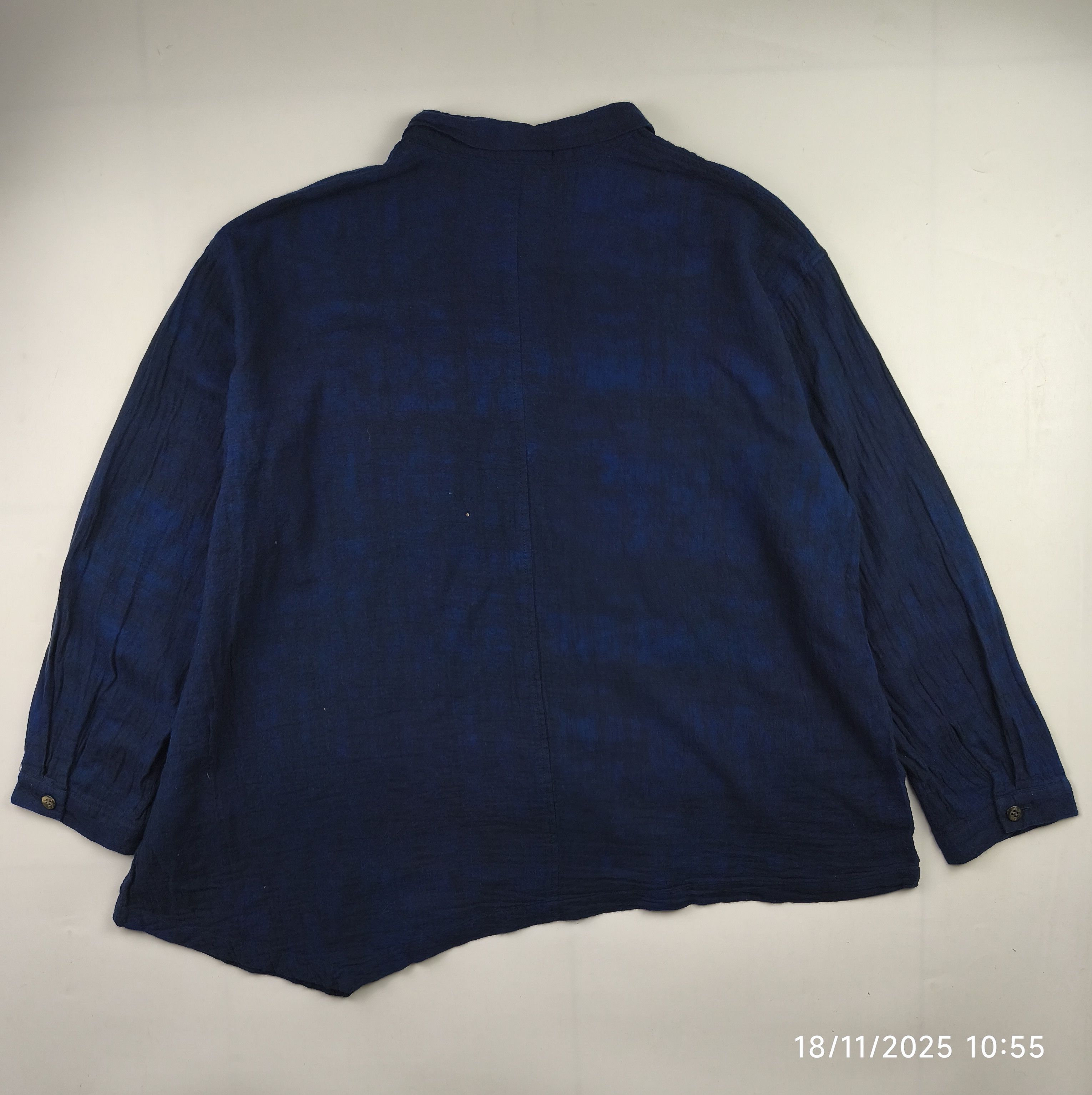 Issey Miyake plantation - issey miyake - assymetric wide shirt Size S / US 4 / IT 40 - 2 Thumbnail
