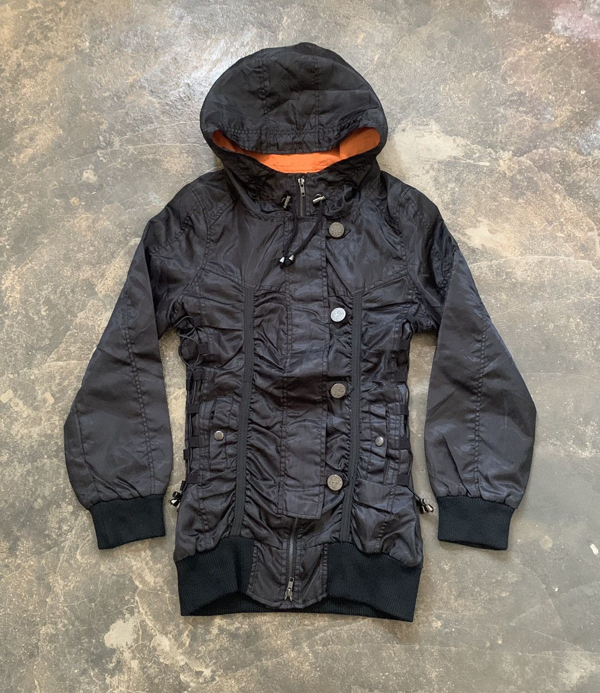 If Six Was Nine Early 2000s Japanese gothic Sky Bomber Bomber Jacket Size US XS / EU 42 / 0 - 1 Thumbnail