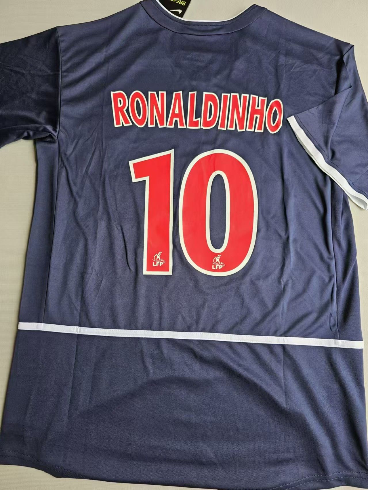 Other 2002 03 PSG 10 Ronaldo Jersey Home Size US XL / EU 56 / 4 - 1 Thumbnail