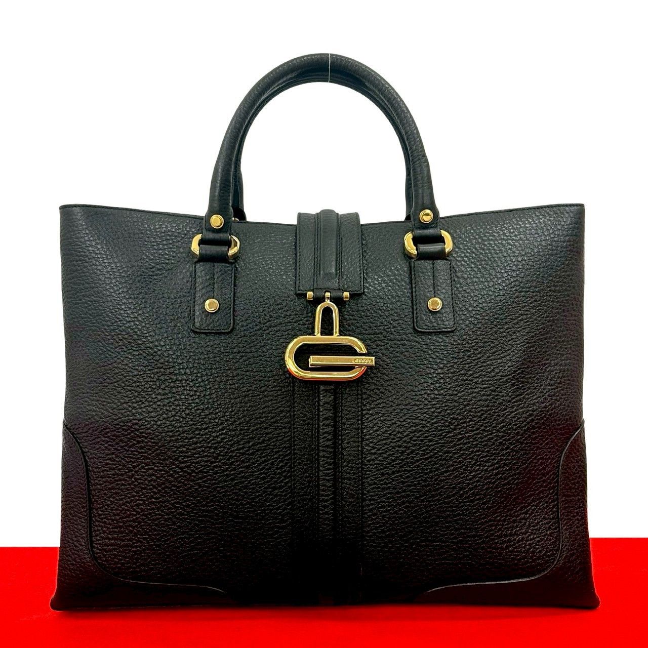 Gucci Gucci Gucci Leather Tote Bag Leather Tote Bag DUTY FREE for USA Size ONE SIZE - 1 Thumbnail