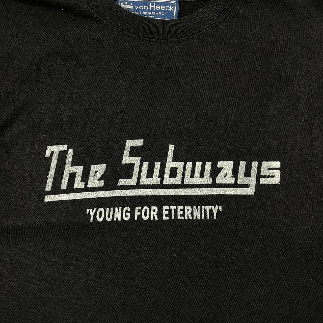 Band Tees Vintage 2000s The Subways Young for Eternity Band T Shirt XL Size US XL / EU 56 / 4 - 5 Thumbnail