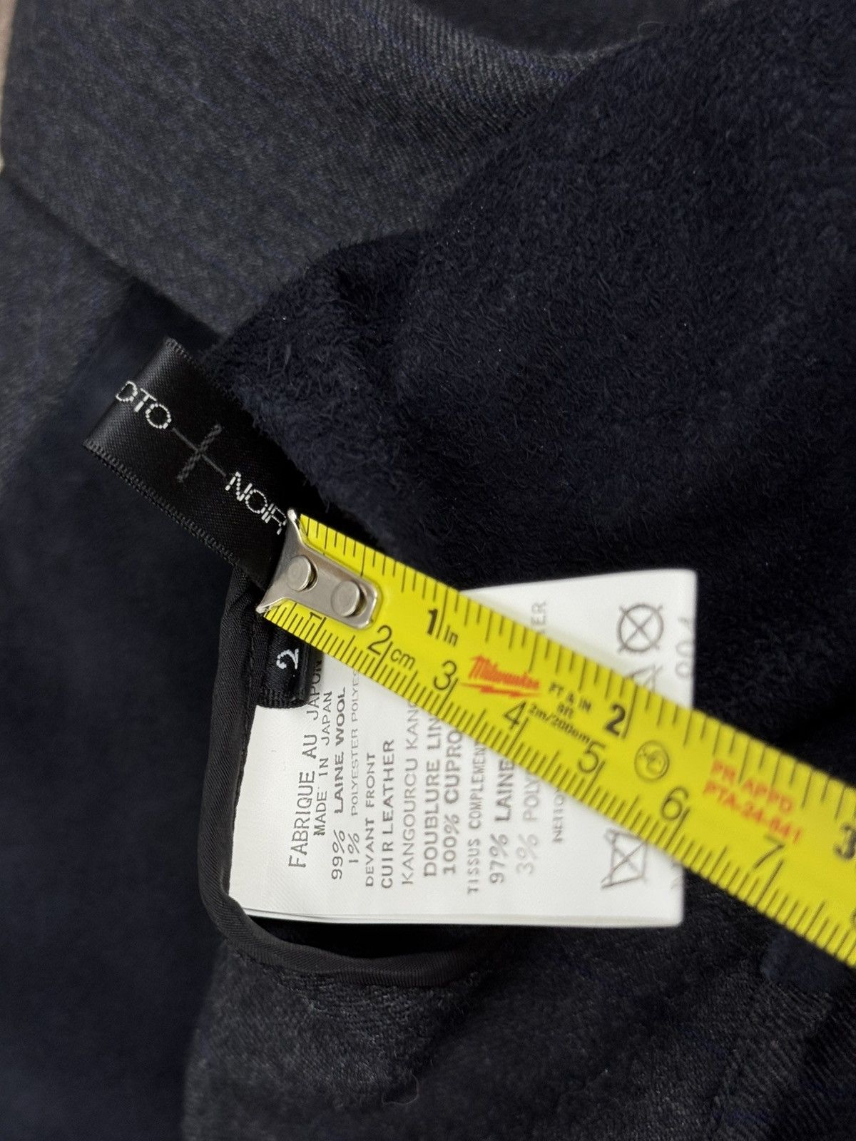 Yohji Yamamoto VERY RARE Yohji Yamamoto Noir Kangaroo Suede shirt Size US S / EU 44-46 / 1 - 8 Thumbnail