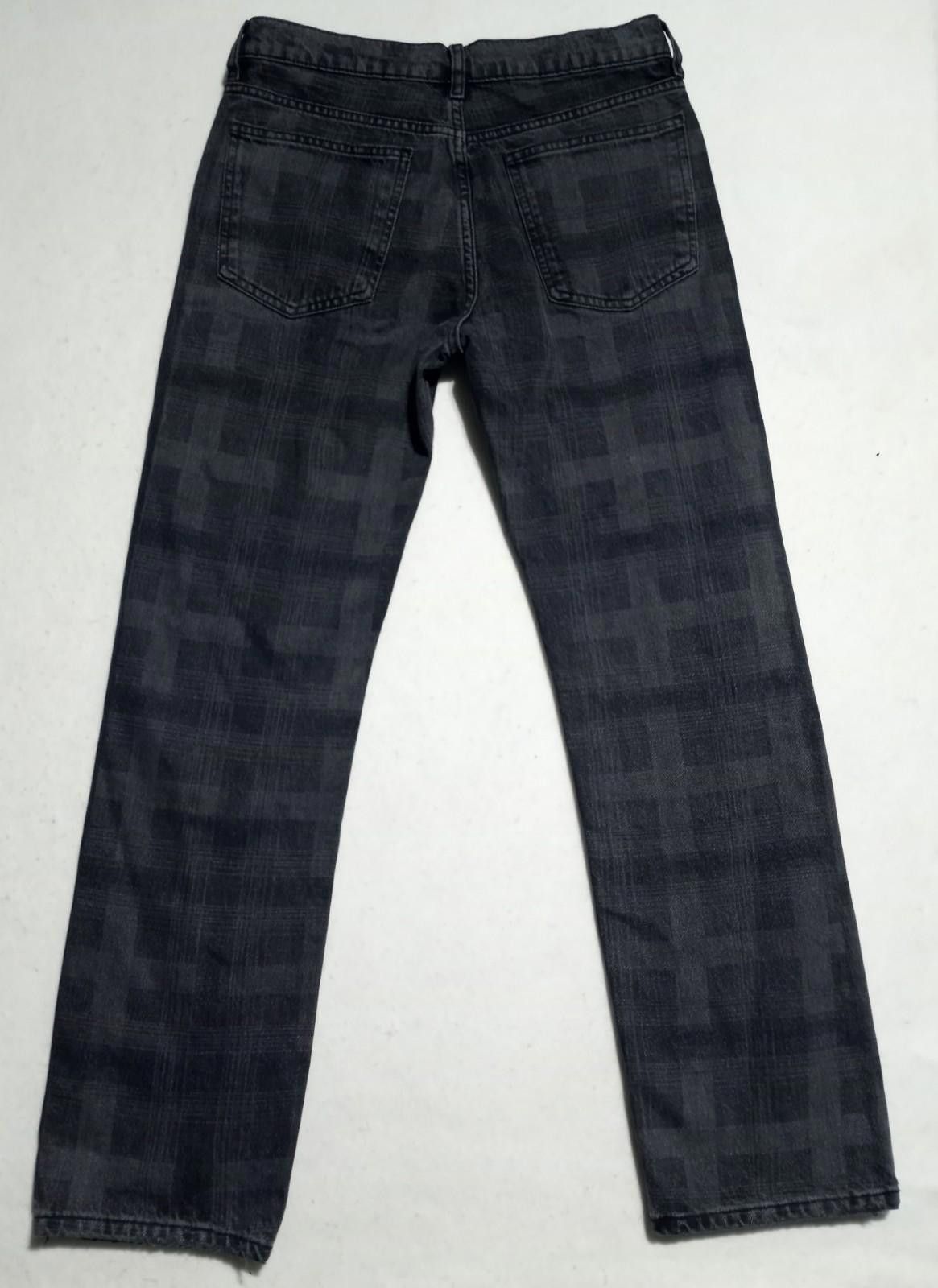Zara Zara Women’s Black Grey Patterned Jeans Size 6 NWT Slim Fit Size 28" / US 6 / IT 42 - 2 Thumbnail
