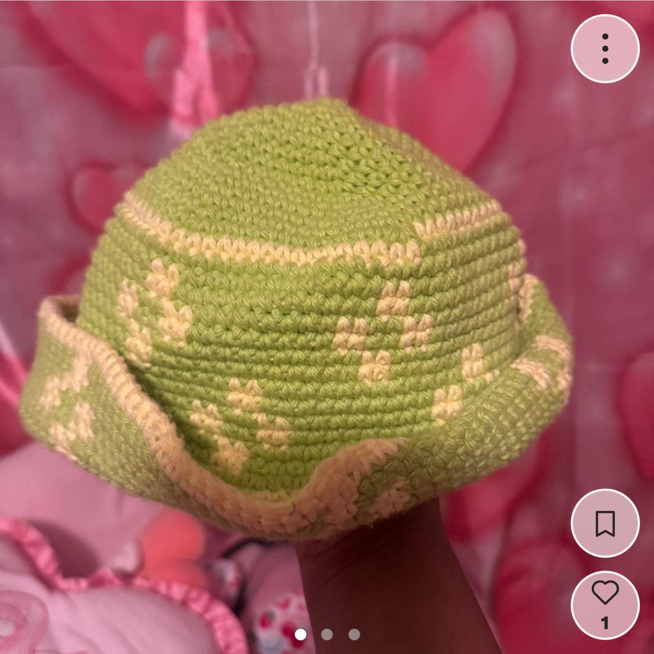 Other Memorial Day green and yellow bucket hat Size ONE SIZE - 2 Thumbnail