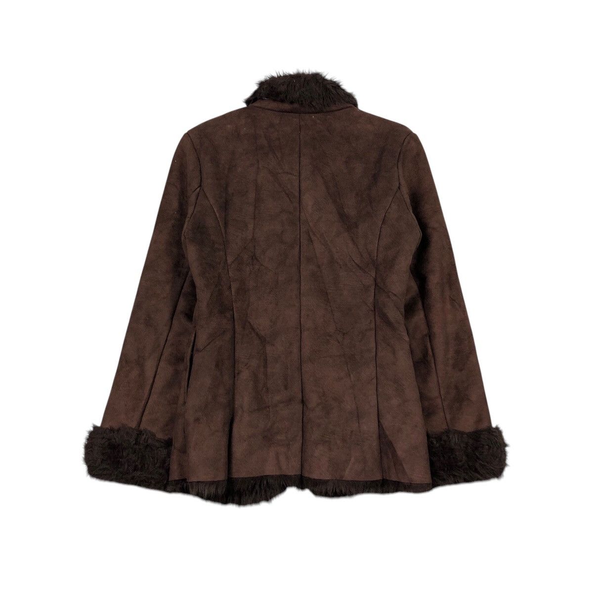 Japanese Brand Archive Style Brown Faux Shearling Jacket Issey Miyake Size US M / EU 48-50 / 2 - 9 Thumbnail