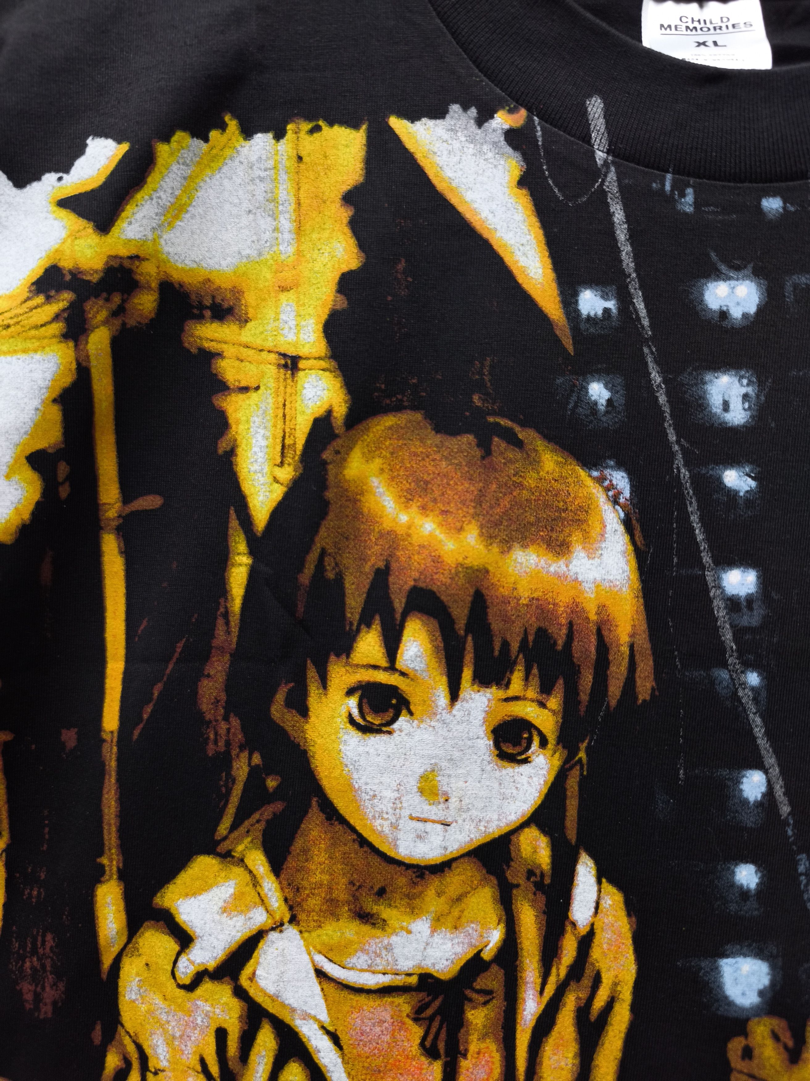 Anime Serial Experiments Lain V3 T-shirt Size US XL / EU 56 / 4 - 3 Thumbnail