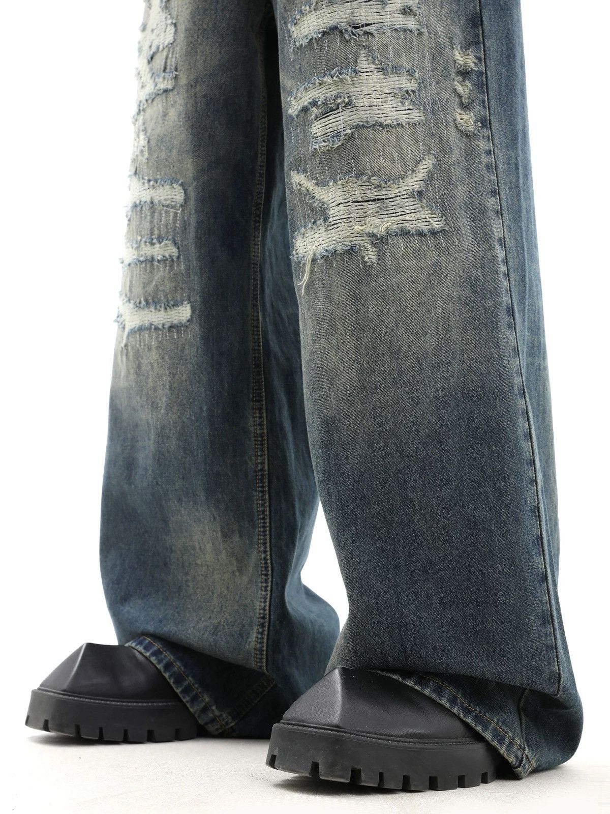 Japanese Brand × Vintage Retro punk pants Size US 31 - 3 Thumbnail