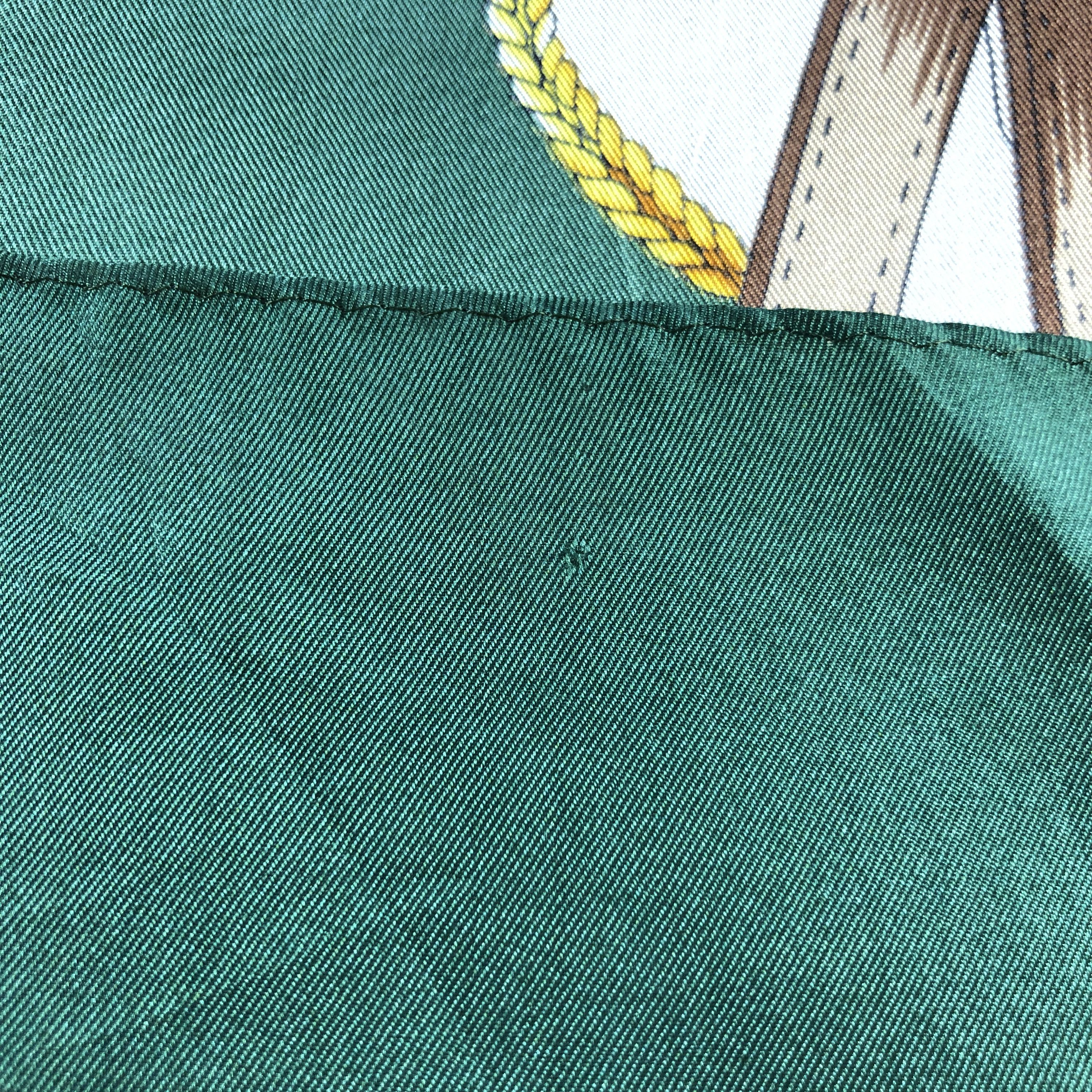 Vintage Vintage Luxury Silk Scarf M1324 Size ONE SIZE - 5 Thumbnail