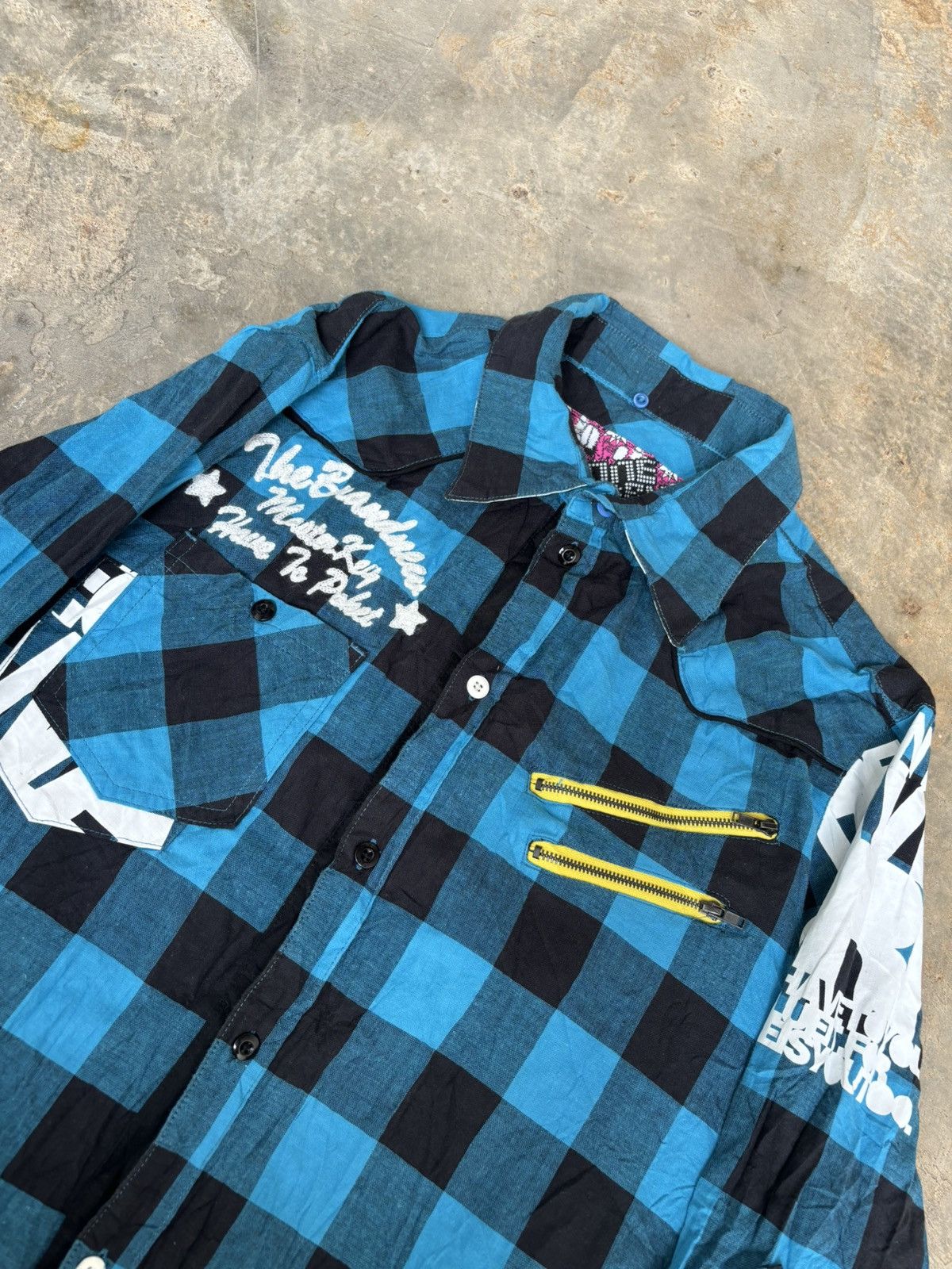 Hysteric Glamour Y2k Clone Deugfiu Ifwixwasnine Punk Style Shirt Size US L / EU 52-54 / 3 - 5 Thumbnail
