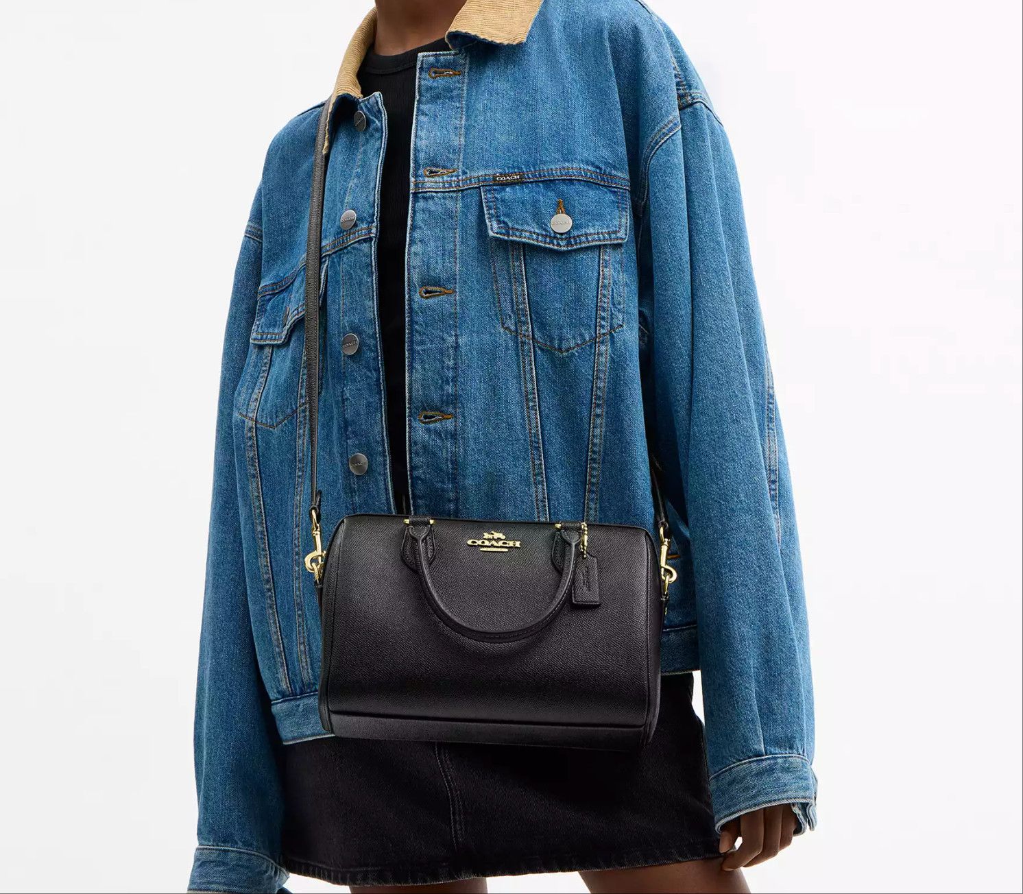 Coach Rowan Satchel Bag CV403 Size ONE SIZE - 10 Thumbnail