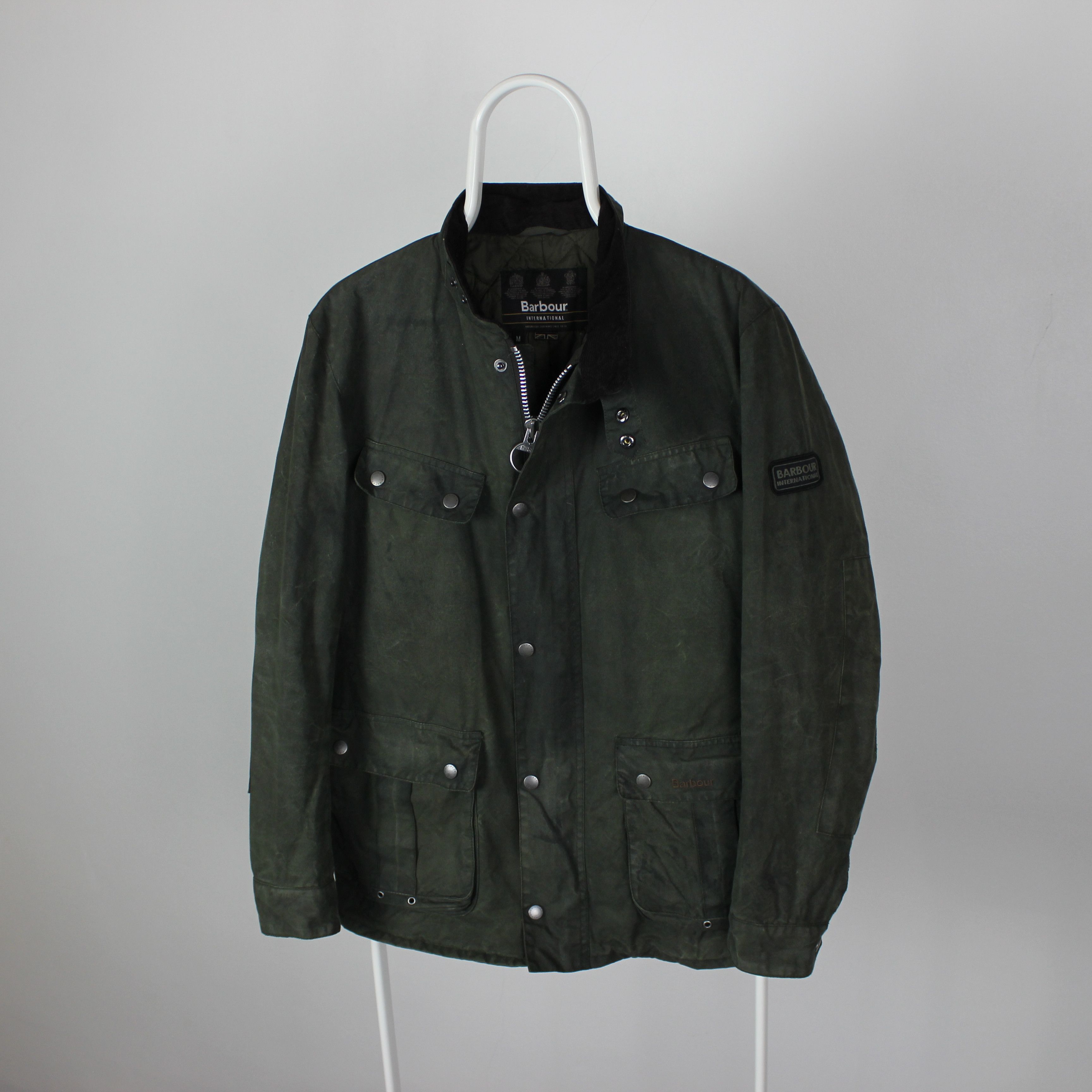 Barbour Barbour Duke wax jacket S M green olive Size US M / EU 48-50 / 2 - 3 Thumbnail