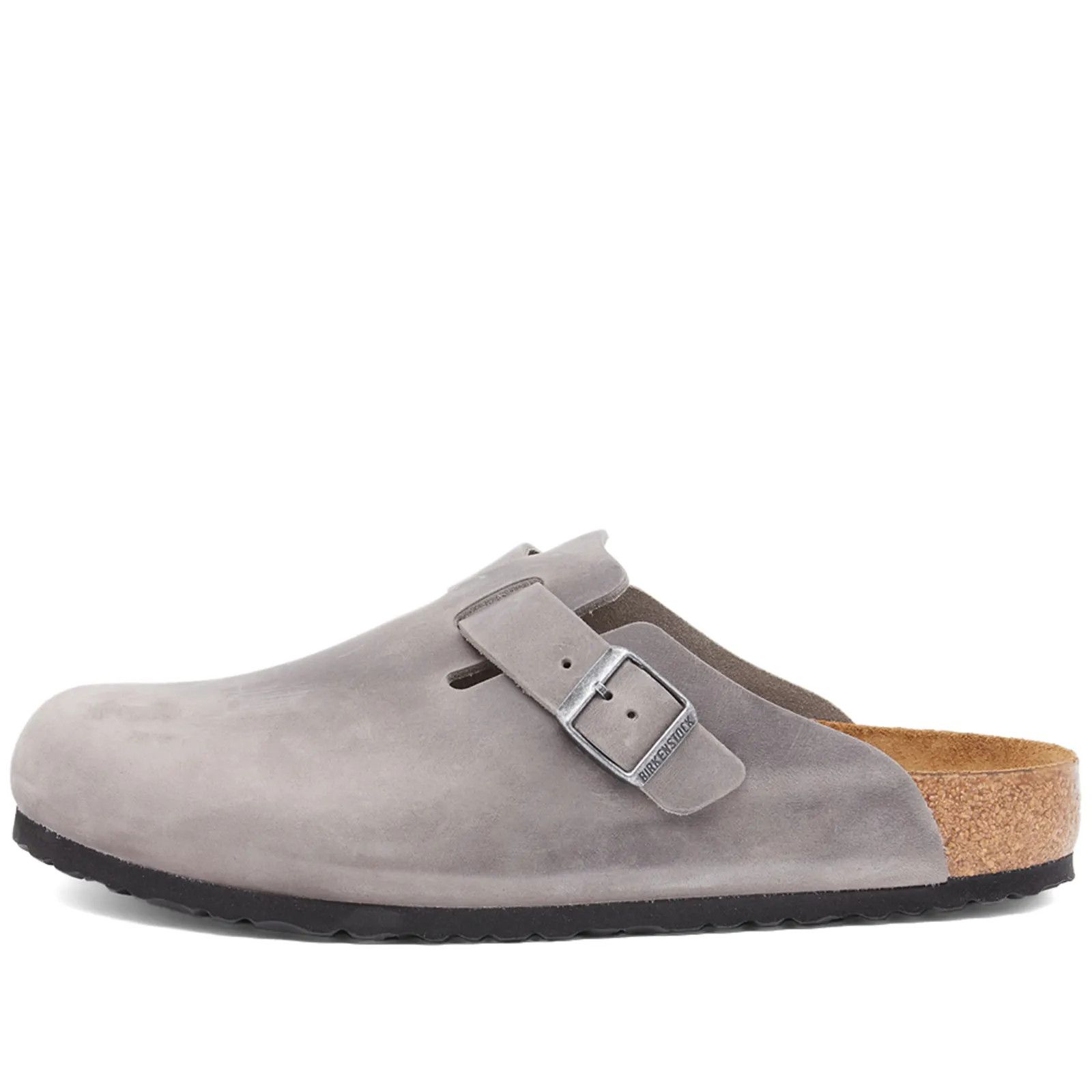 Birkenstock Birkenstock Boston SFB Iron Oiled Leather 1013255 US 10 E 43 Size US 10 / EU 43 - 2 Thumbnail