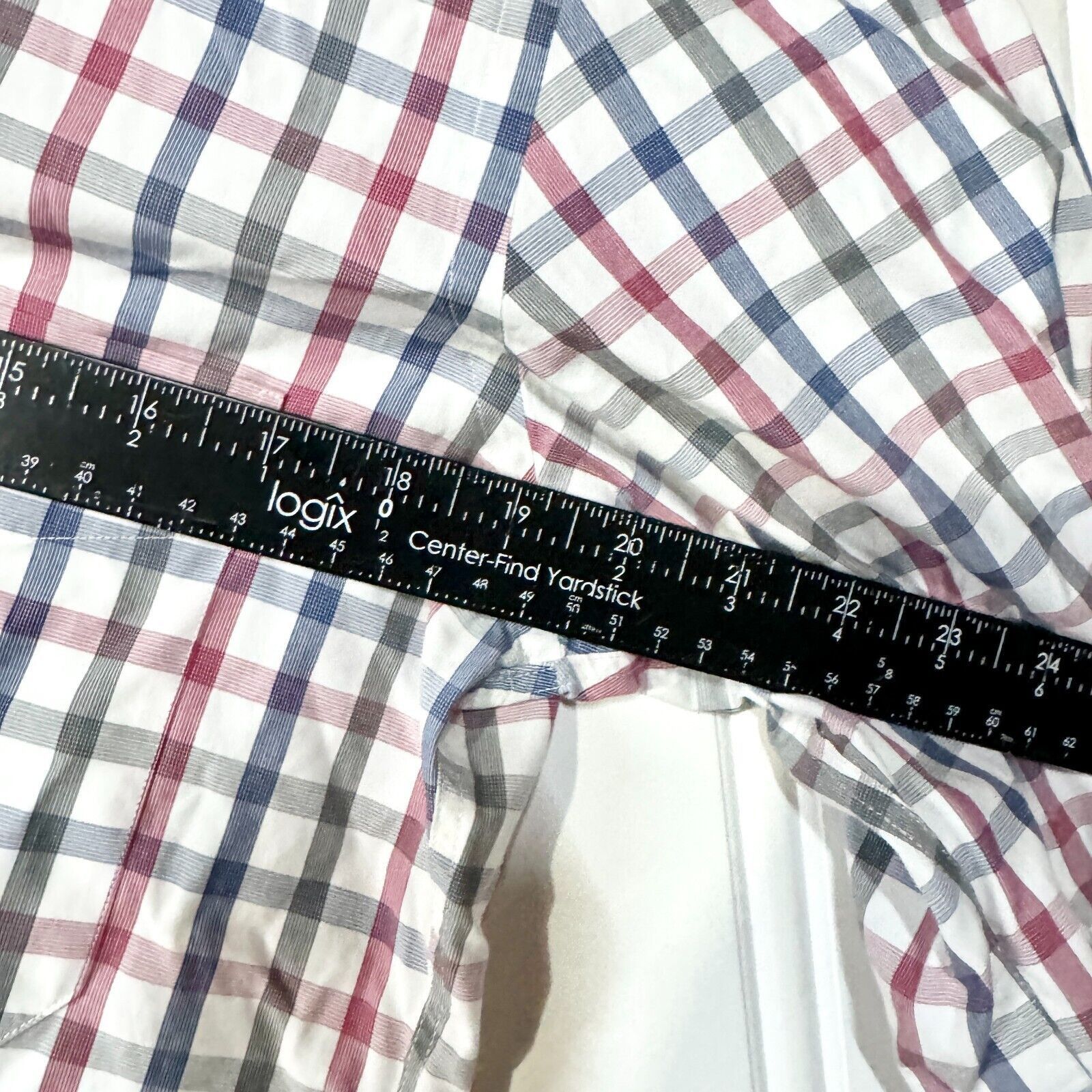 Other Dave Donahue SM Plaid Button Up Slim Fitting Collared Shirt Size US S / EU 44-46 / 1 - 4 Thumbnail