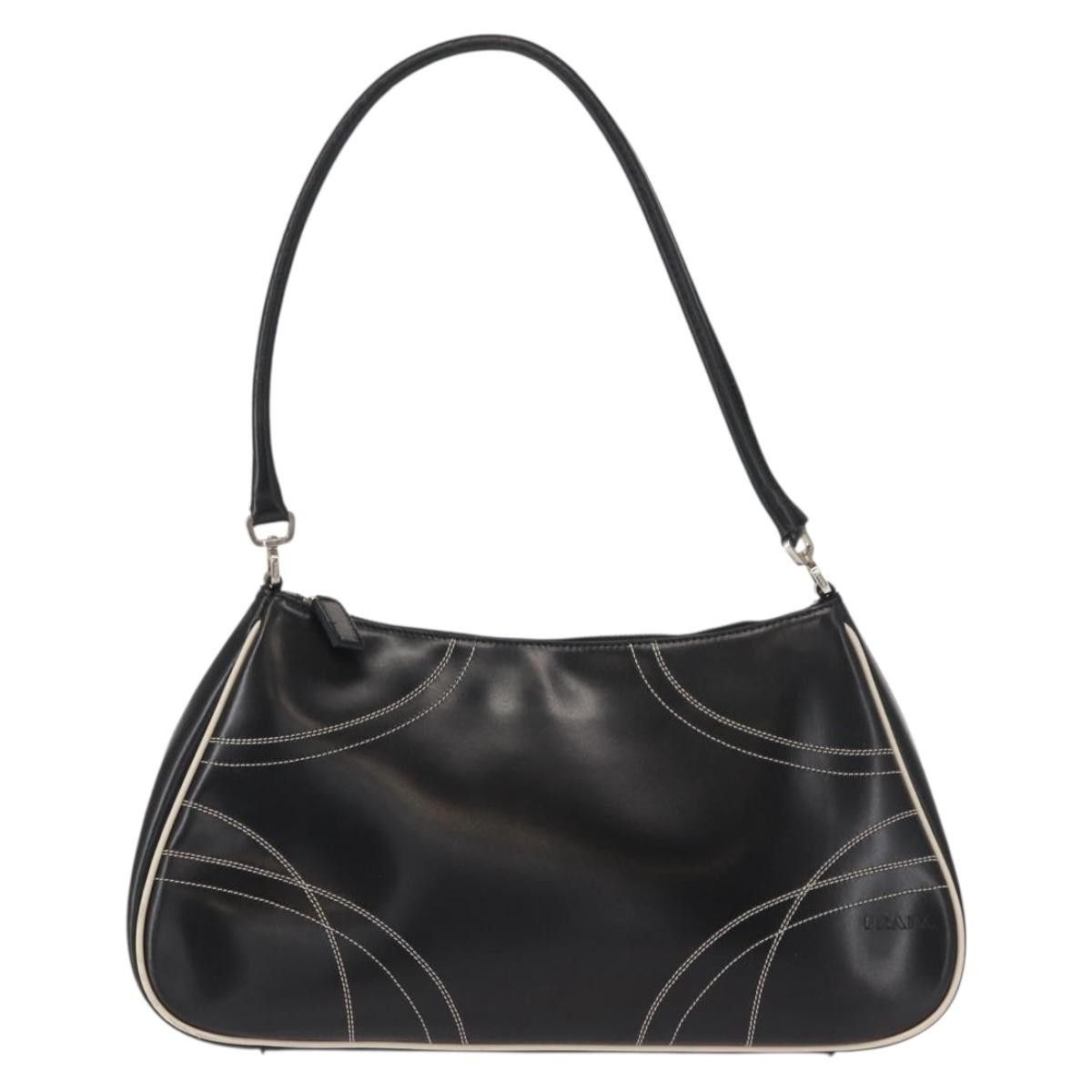 Prada Prada Vintage Shoulder Bag Leather Size ONE SIZE - 1 Thumbnail