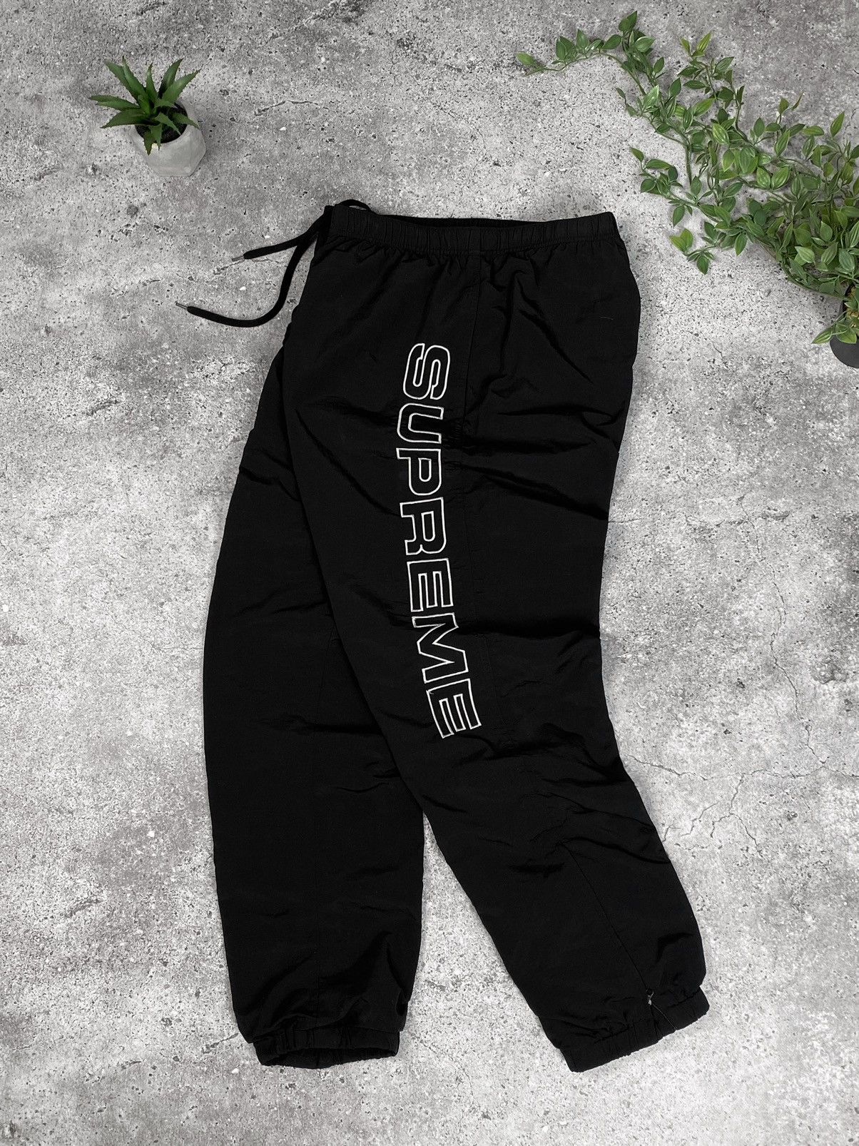 Supreme Supreme Track Pant Black Grailed