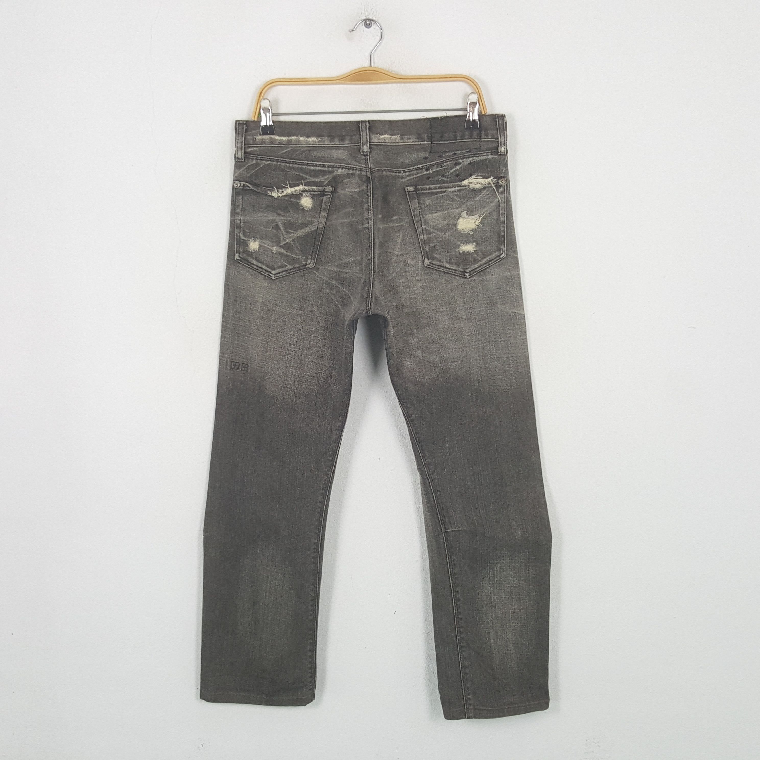 Japanese Brand Vintage Tsubi Japanese Rare Fading Style Denim Jeans RR12 Size US 33 - 4 Thumbnail