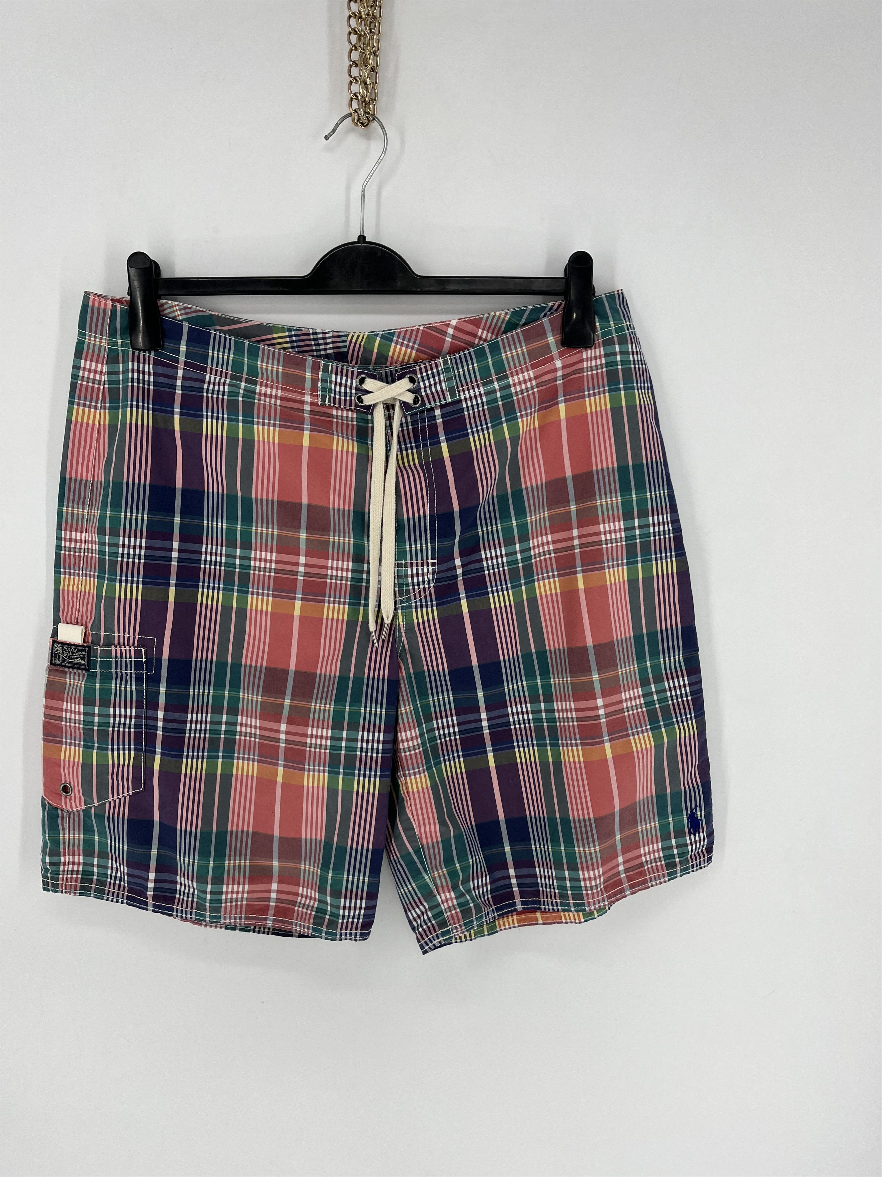 Polo Ralph Lauren × Ralph Lauren × Vintage Vintage Polo Ralph Lauren Striped Shorts Size US 36 / EU 52 - 2 Thumbnail