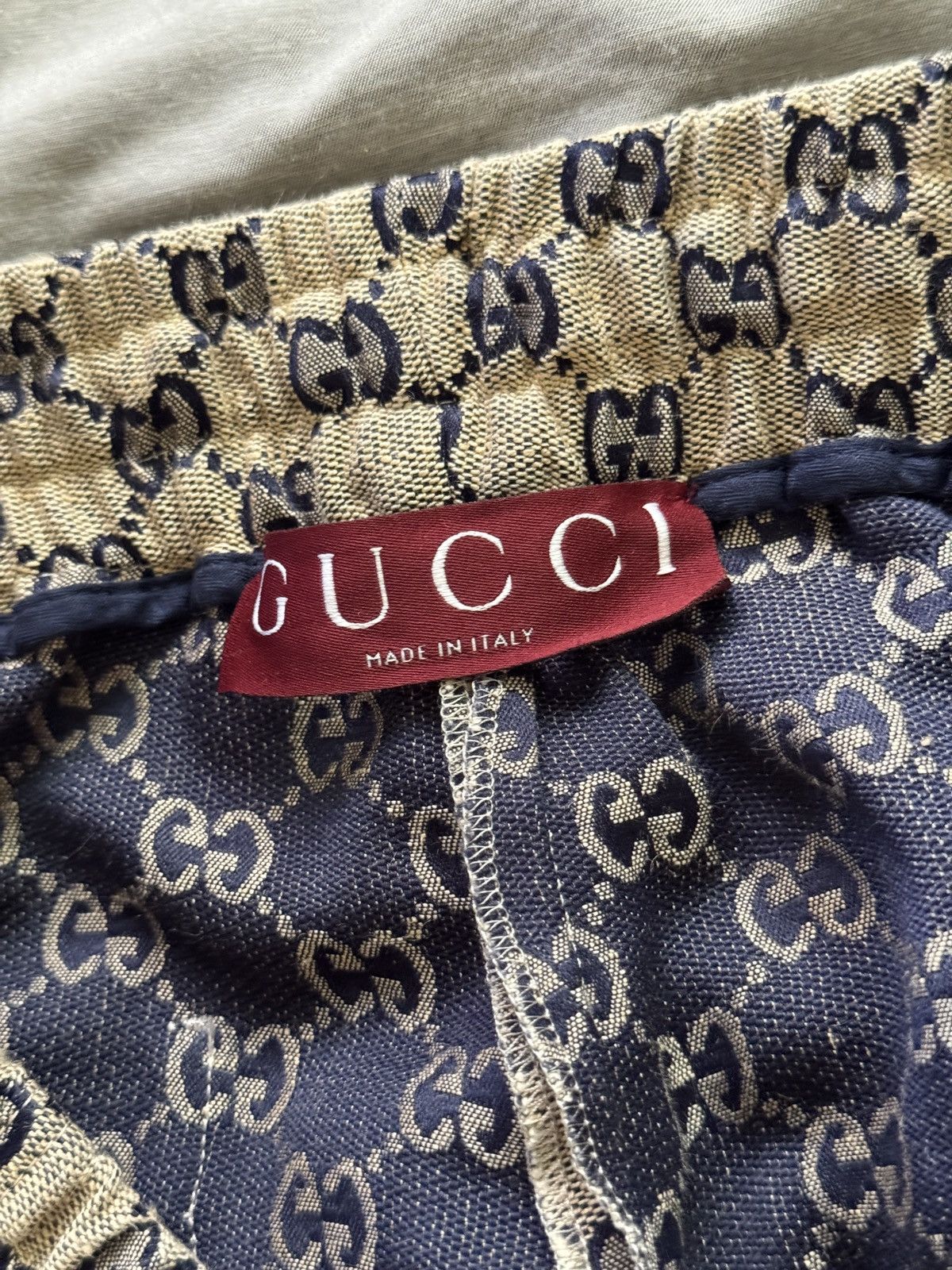Gucci Gucci GG linen blend canvas shorts Size US 30 / EU 46 - 4 Thumbnail