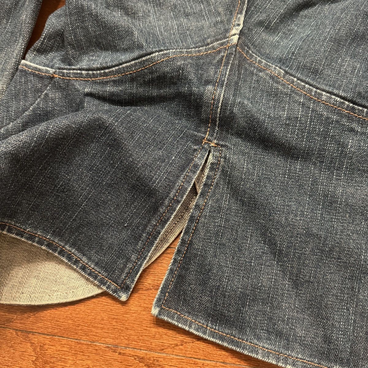 threeASFOUR Vintage Three As Four Denim Jacket Size XS / US 0-2 / IT 36-38 - 4 Thumbnail