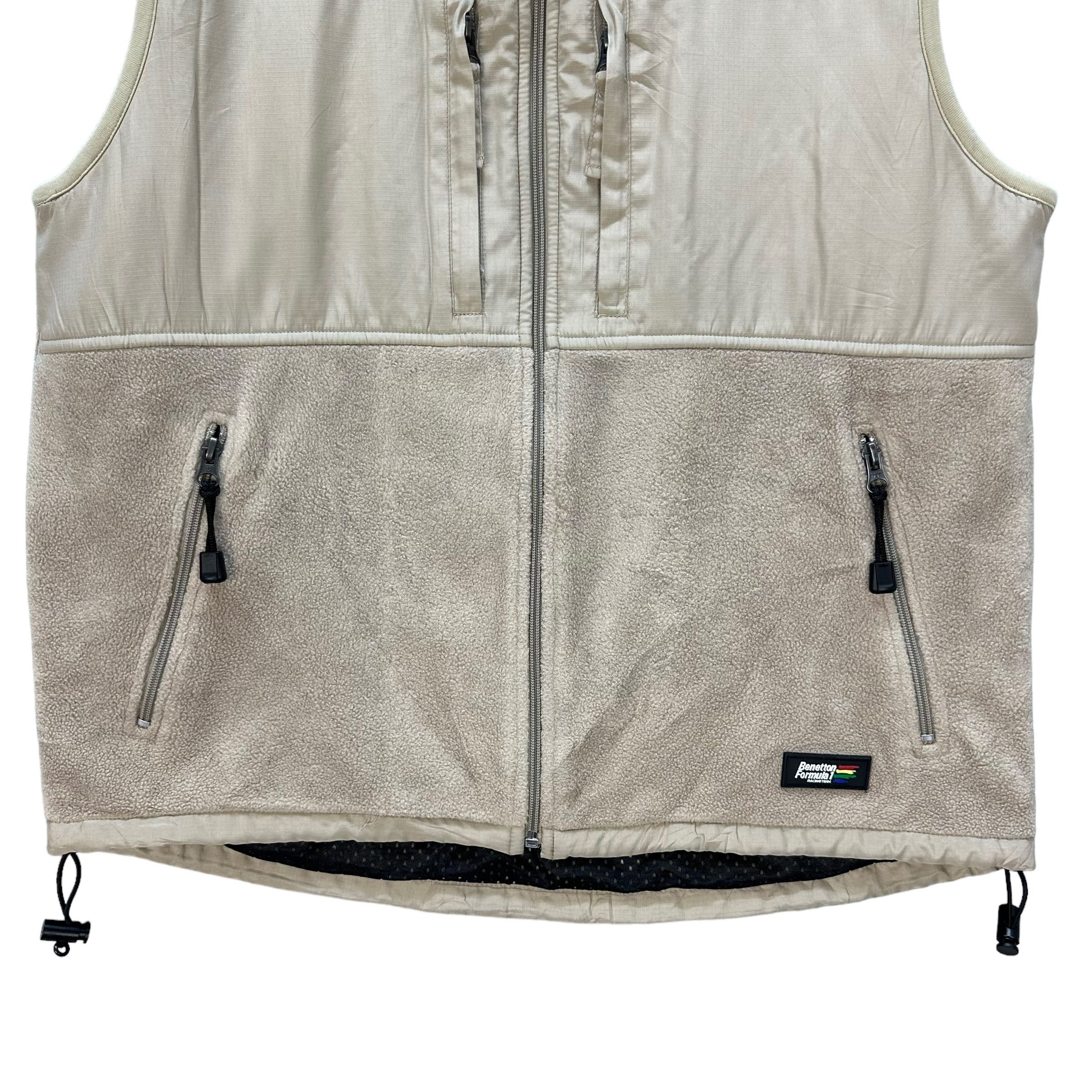 Benetton BENETTON FORMULA 1 FLEECE HYBRID VEST #9021-49 Size US L / EU 52-54 / 3 - 3 Thumbnail