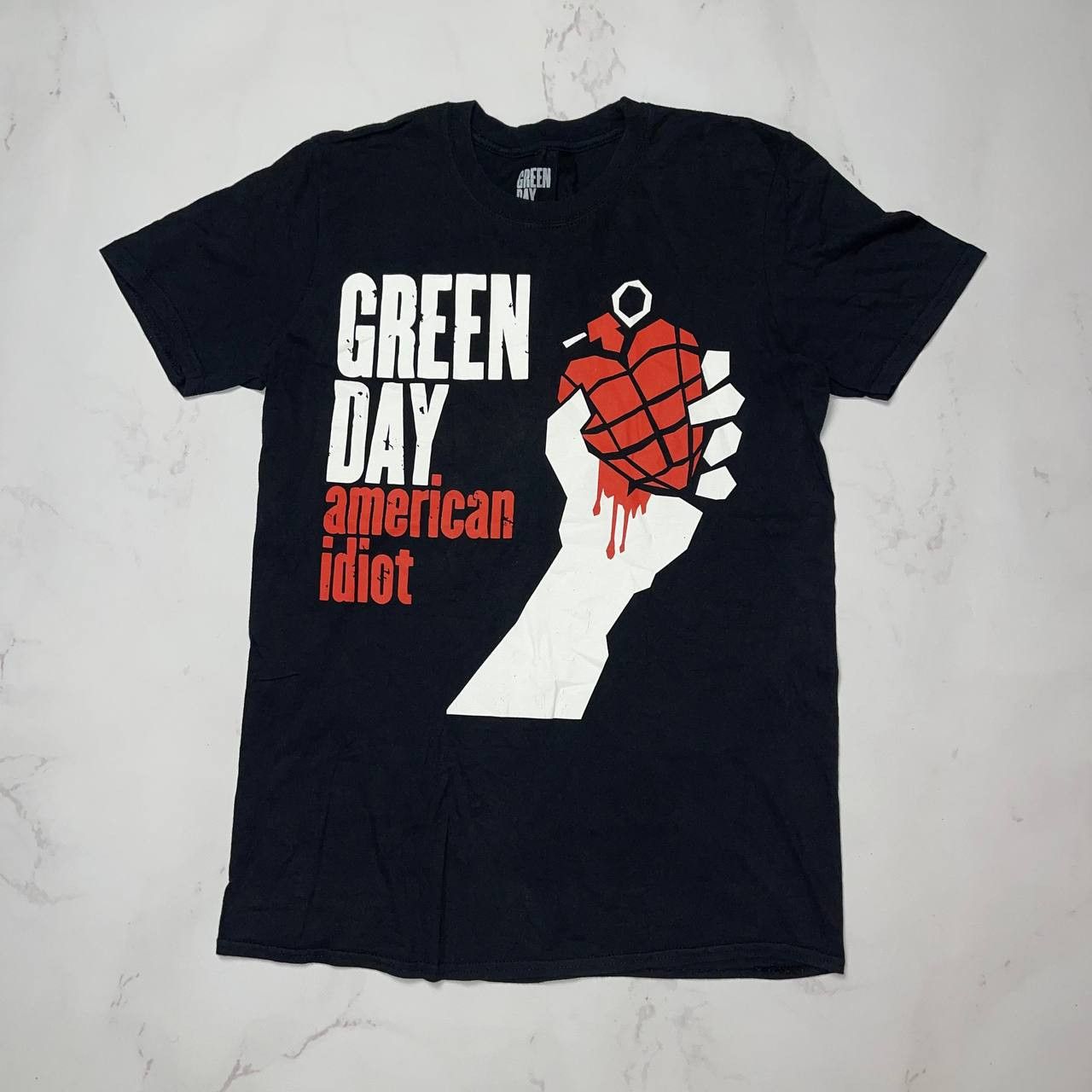Vintage Green Day American Idiot Vintage T-Shirt Black Sz M Wmn Size US M / EU 48-50 / 2 - 1 Thumbnail