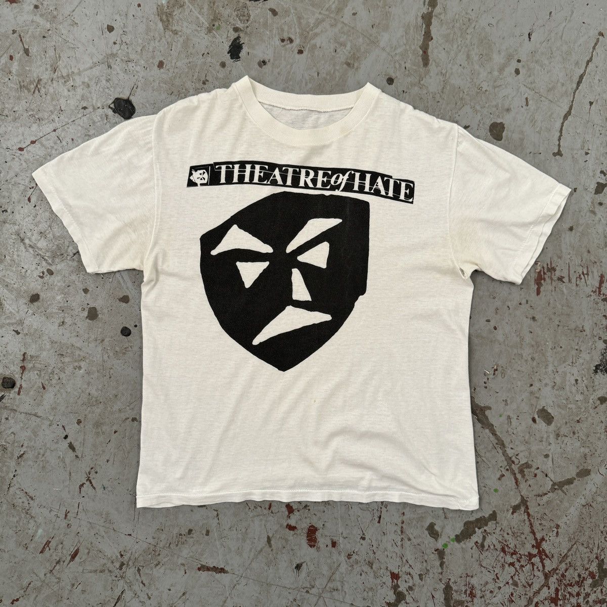 Band Tees × Vintage Vintage 80’s Theatre of Hate band T-shirt M/L Size US M / EU 48-50 / 2 - 2 Thumbnail
