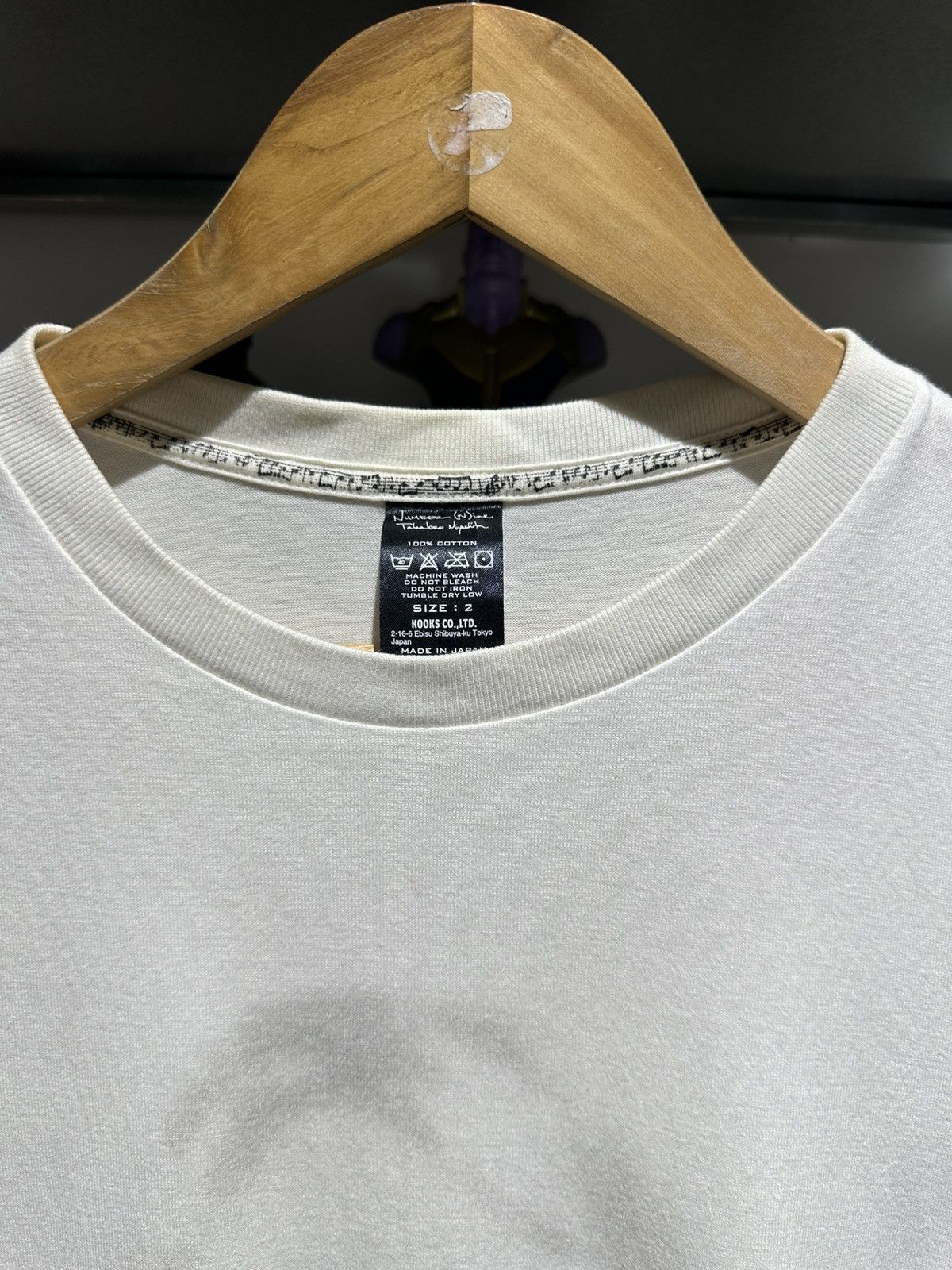 Numbernine x kurt cobain tee