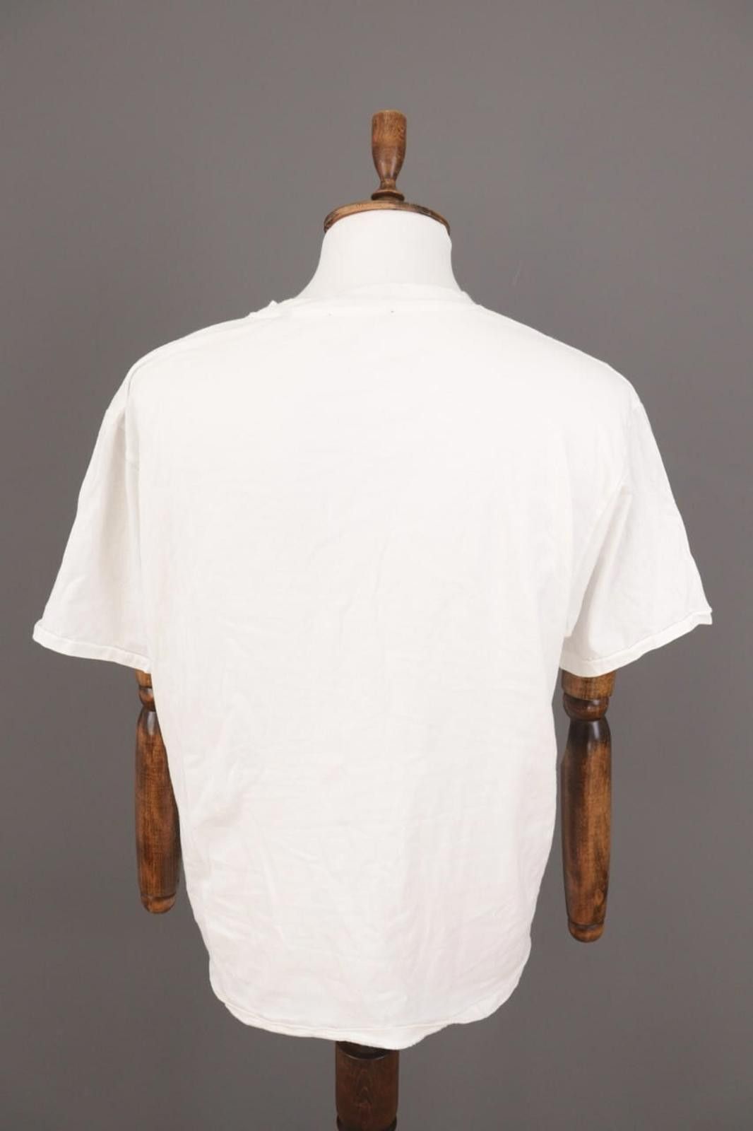 The Kooples The Kooples Paris White Printed Summer T-Shirt Size XL Size US XL / EU 56 / 4 - 6 Thumbnail