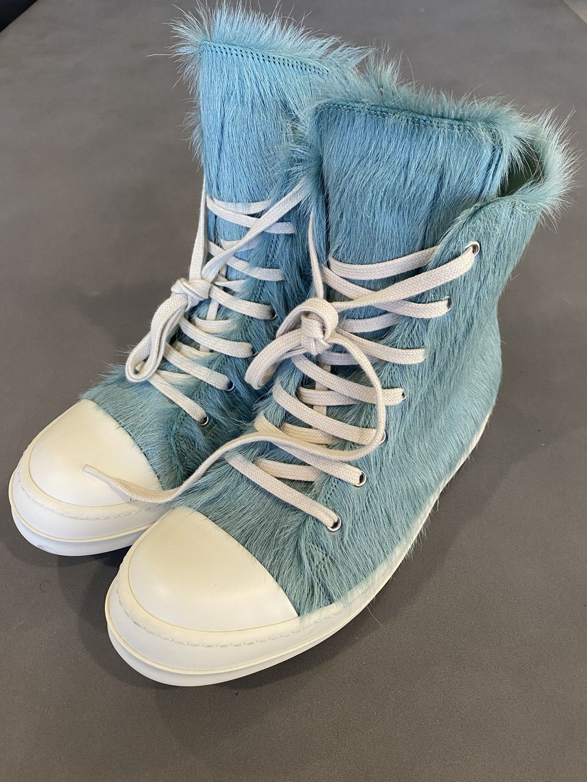 light blue rick owens