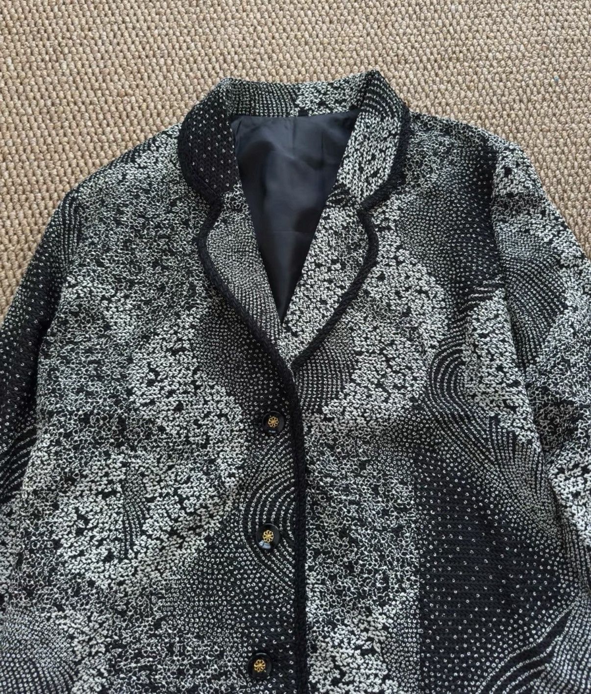 Comme des Garcons Comme des Garcons Wave Jacquard Woven Blazer K23 Size US S / EU 44-46 / 1 - 5 Thumbnail