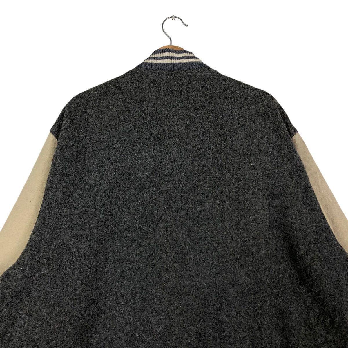 Edwin 🔥VINTAGE VARSITY WOOL JACKET EDWIN ISSEY MIYAKE JAPAN Size US L / EU 52-54 / 3 - 9 Thumbnail