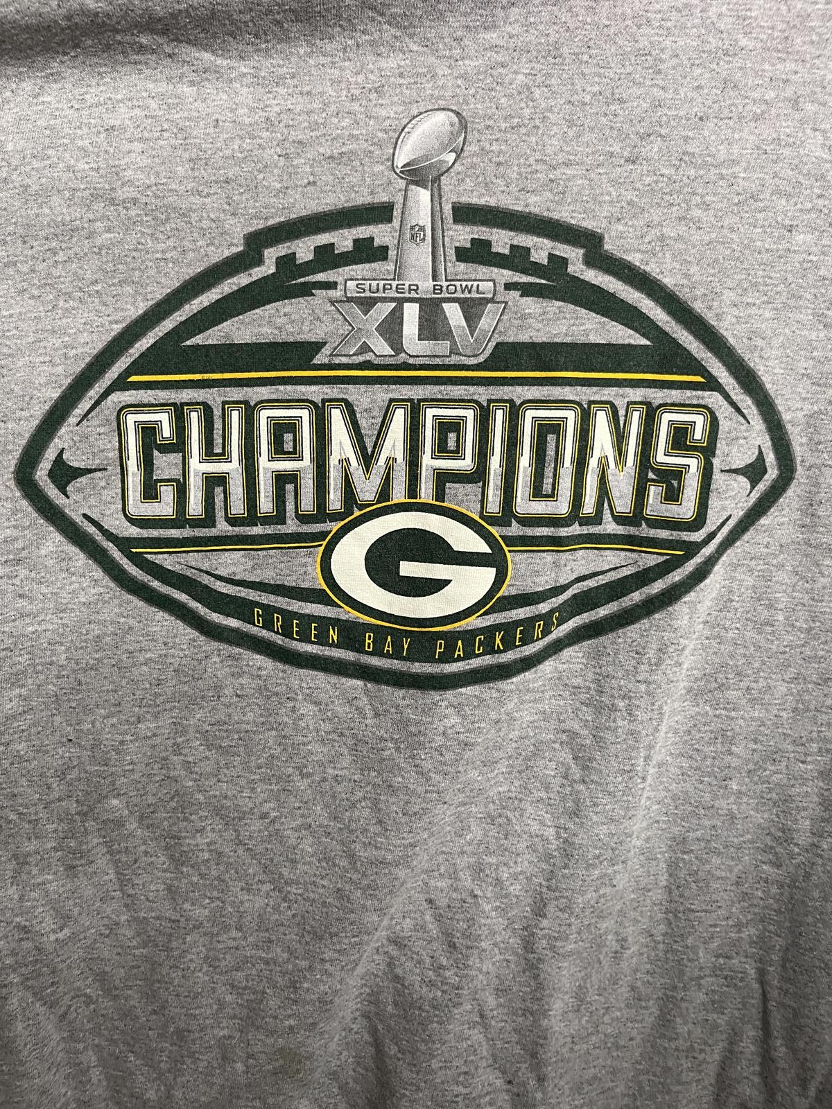 Reebok Green Bay Super Bowl XLV T-shirt Packers vs Steelers M Size US M / EU 48-50 / 2 - 3 Thumbnail