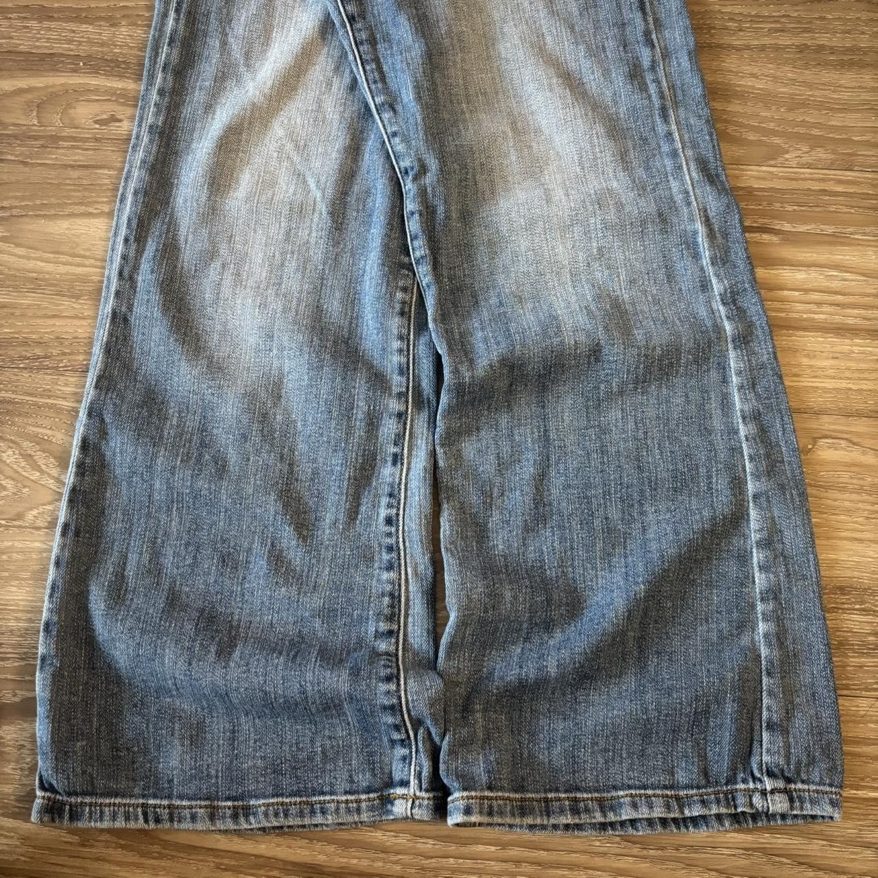 Vintage Crazy Vintage Y2K/2000s Baggy Faded Medium Wash Skater Denim Jeans! 32x29 Size US 32 / EU 48 - 6 Thumbnail