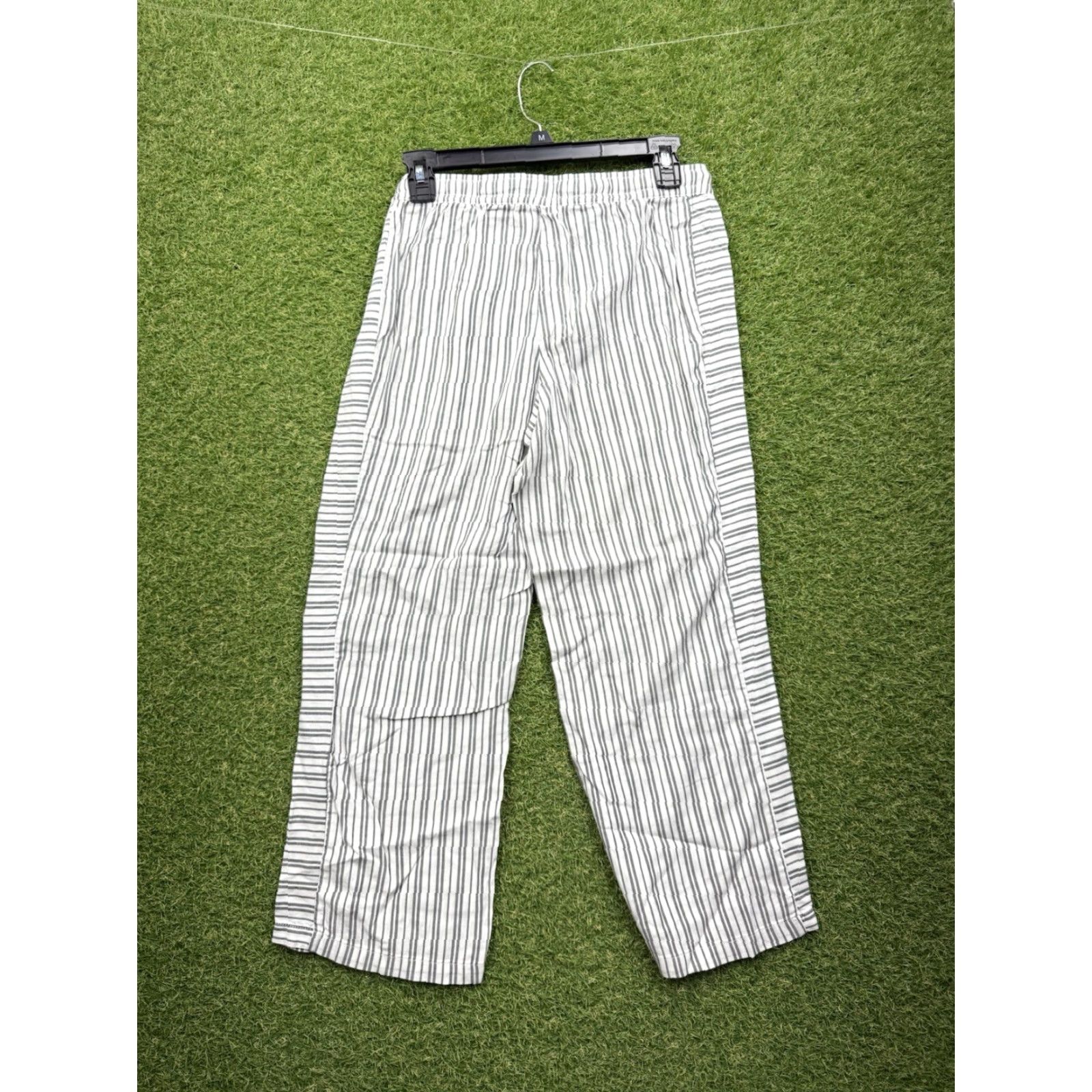 Ugg UGG Australia Pants Women's Small Blue White Striped Cotton Blend Lounge Sleepwear Size 28" / US 6 / IT 42 - 2 Thumbnail