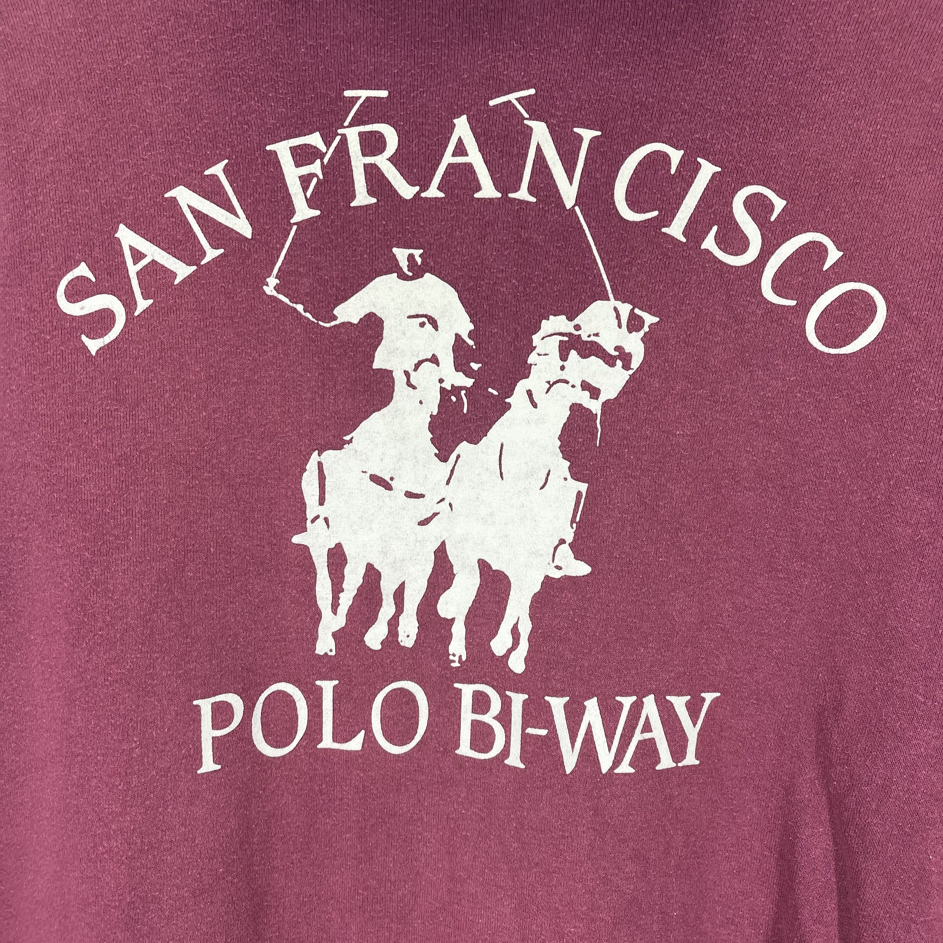 Vintage Vintage POLO BI-WAY Hoodie Pullover #1989/13 Size US M / EU 48-50 / 2 - 2 Thumbnail
