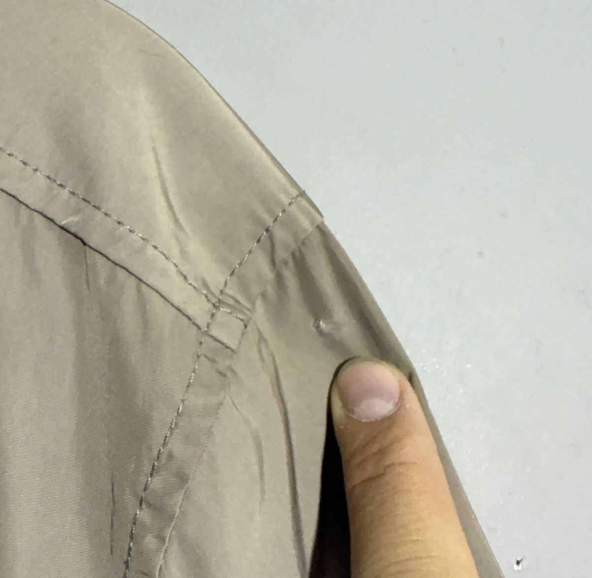 Woolrich Woolen Mills Woolrich Nylon Beige Light Jacket Size US M / EU 48-50 / 2 - 5 Thumbnail