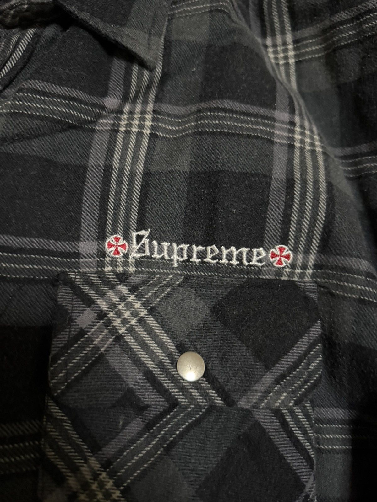 Supreme Supreme independent fuck the rest flannel shirt Xl Size US XL / EU 56 / 4 - 3 Thumbnail