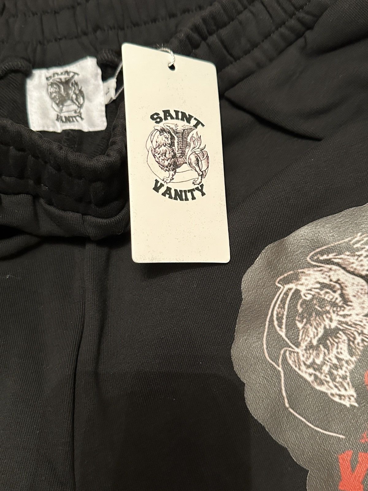 Saint Vanity Saint Vanity, Bred Varsity Sweatpants L Size US 34 / EU 50 - 6 Thumbnail