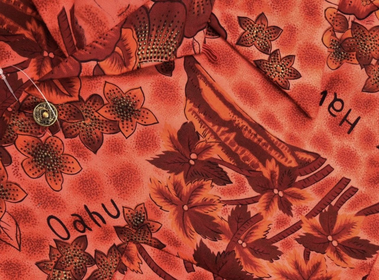 Vintage RARE! Vintage 1960s Royal Hawaiian shirt Aloha Wear Size US XL / EU 56 / 4 - 8 Thumbnail
