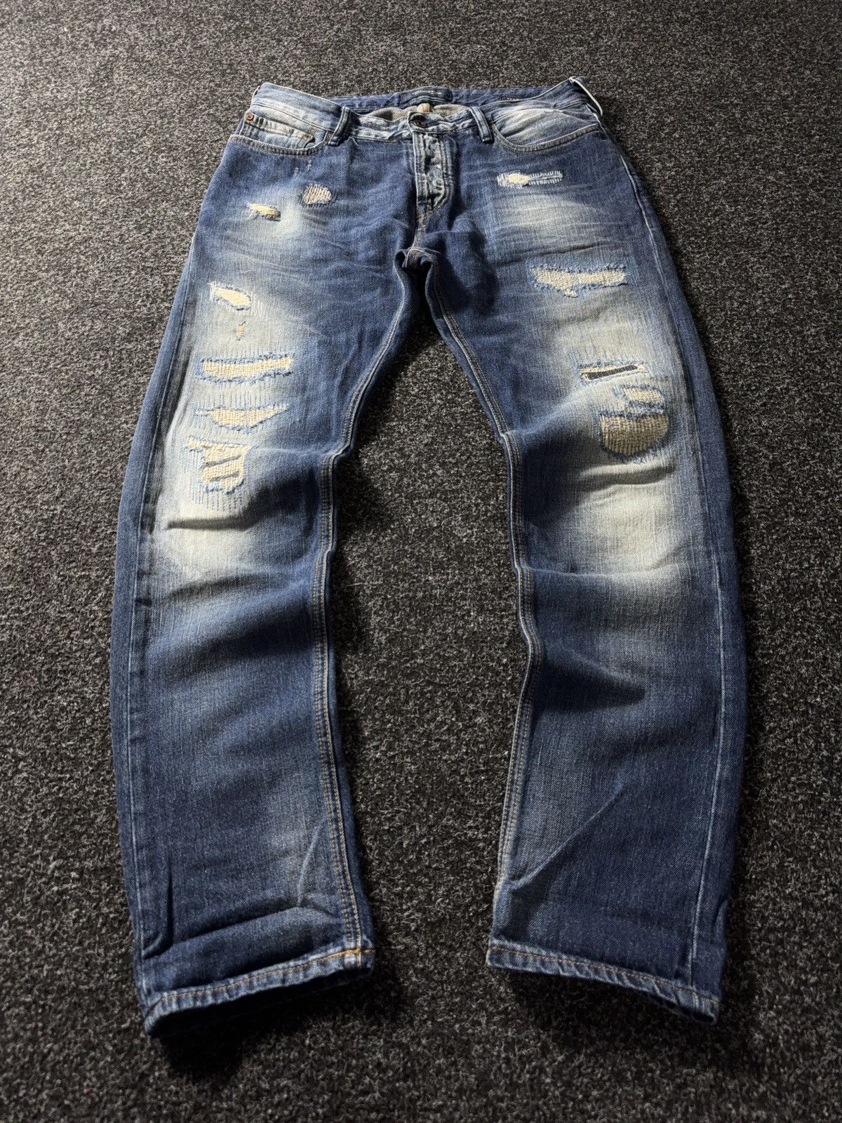 If Six Was Nine × Scotch & Soda × Vintage Distressed 2000s Scotch & Soda denim pants jeans y2k style Size US 31 - 1 Thumbnail