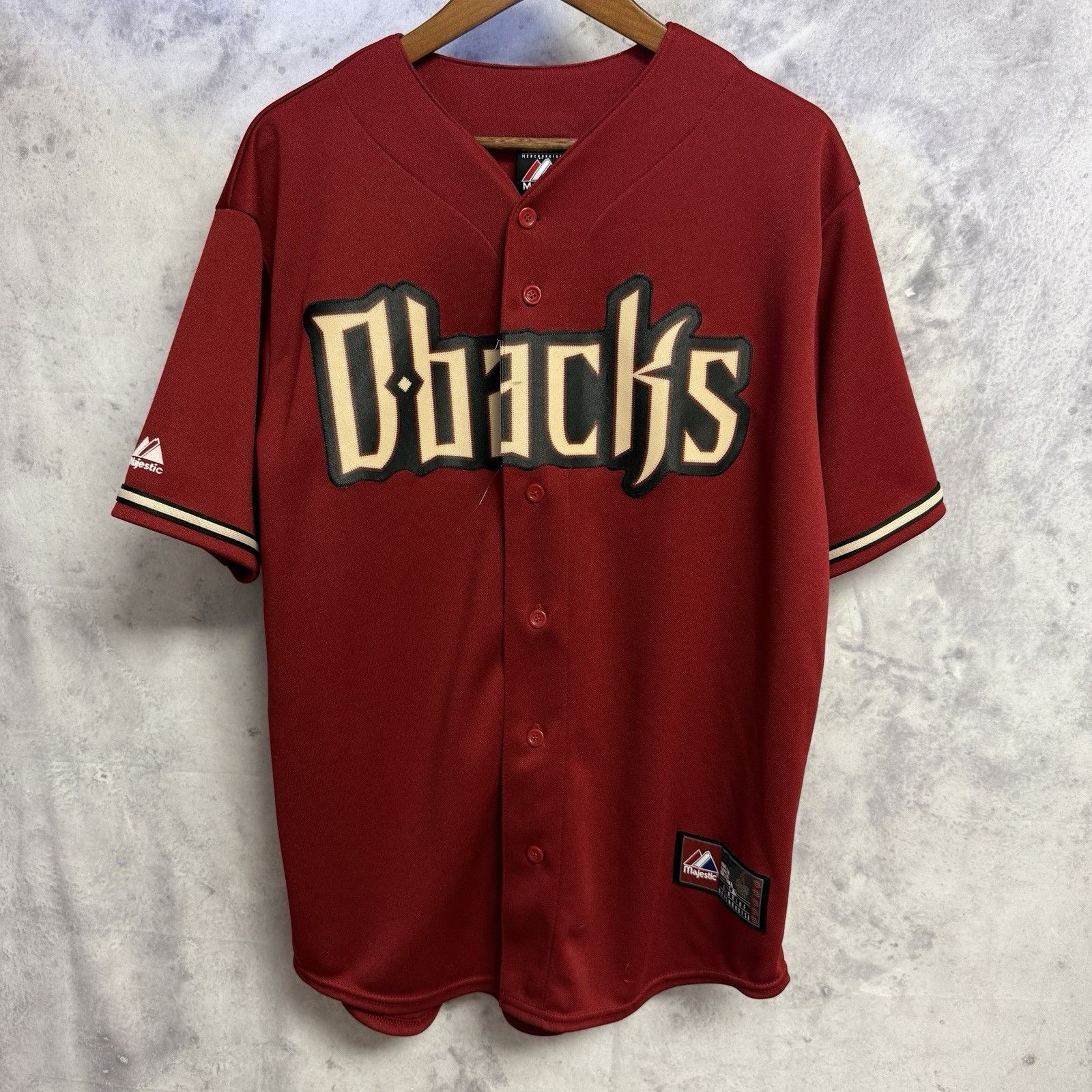 Majestic Majestic Arizona Diamondbacks Willie Bloomquist Jersey Size US L / EU 52-54 / 3 - 1 Thumbnail
