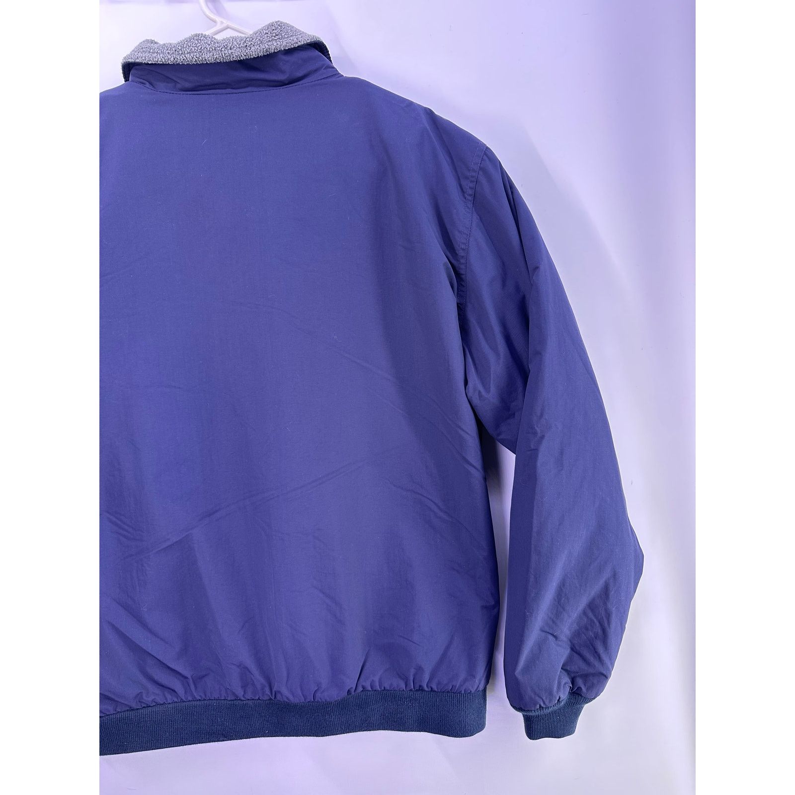 L.L. Bean Vintage L.L. Bean Reversible Fleece BomberJacket Size L Size US L / EU 52-54 / 3 - 11 Thumbnail