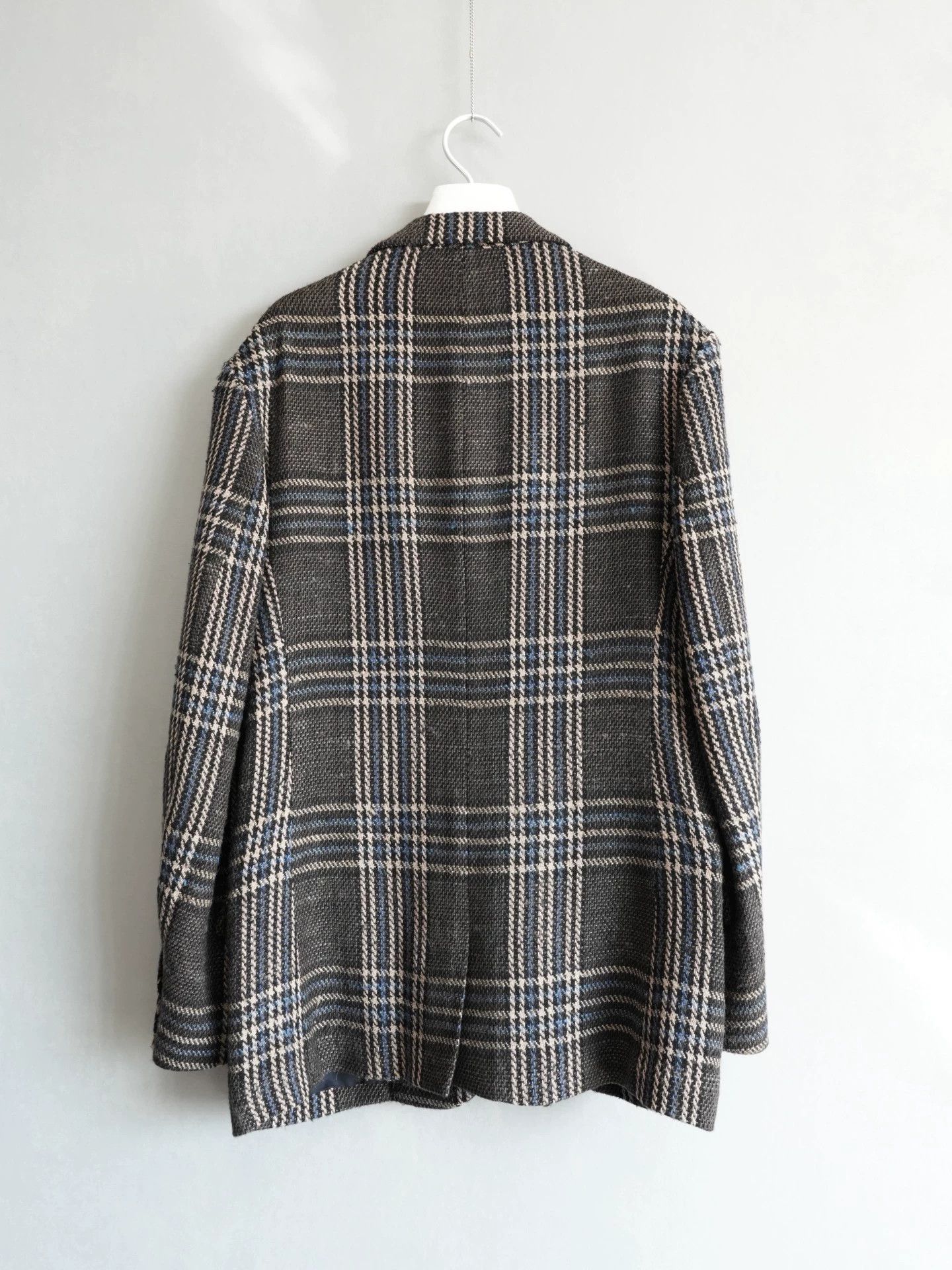 Yohji Yamamoto Yohji Yamamoto 23AW Check Blend Knit Jacket 3 New Size US L / EU 52-54 / 3 - 2 Thumbnail