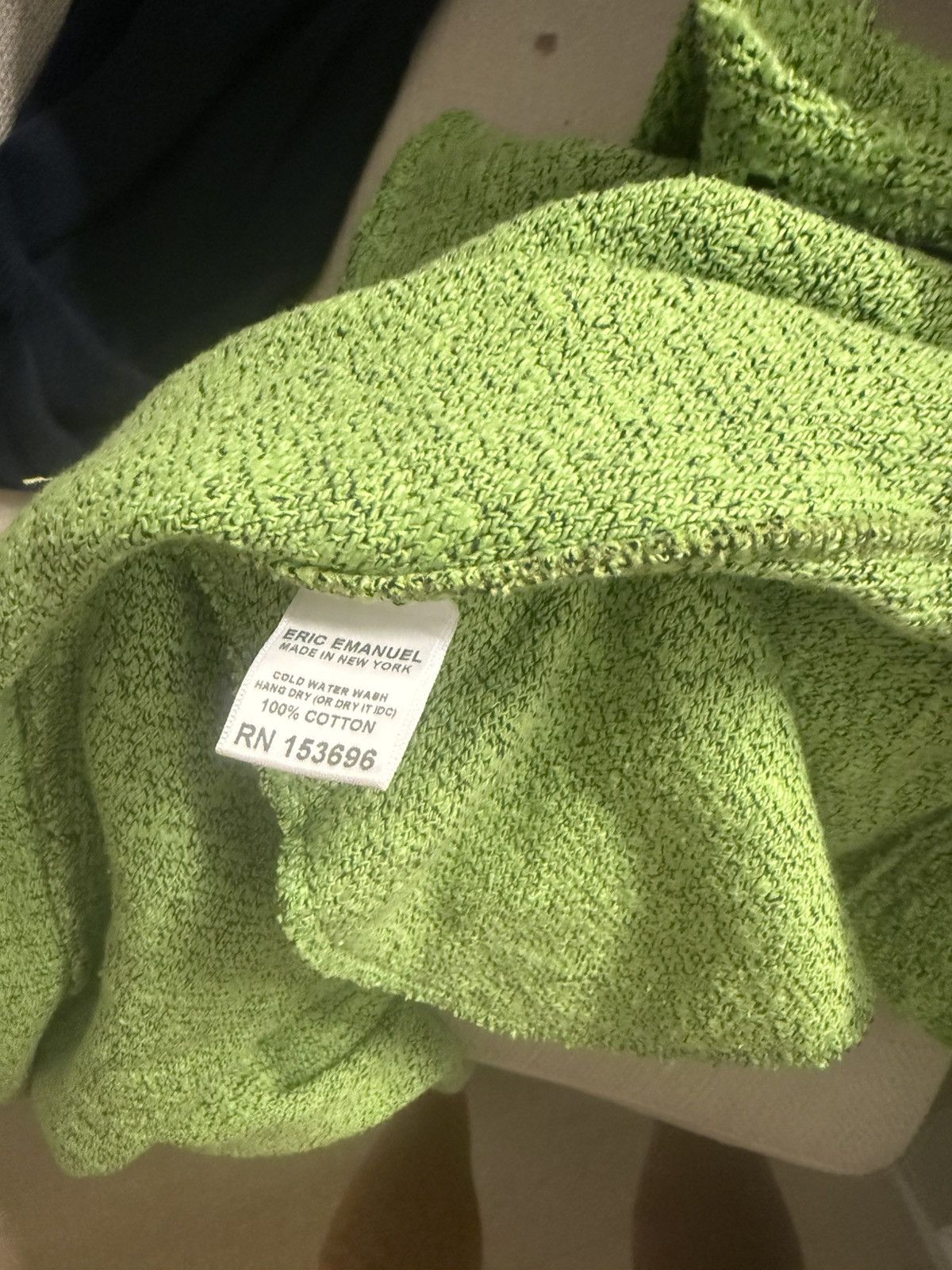 Eric Emanuel Eric Emanuel boucle slime green & purple sweatpants large Size US 32 / EU 48 - 6 Thumbnail